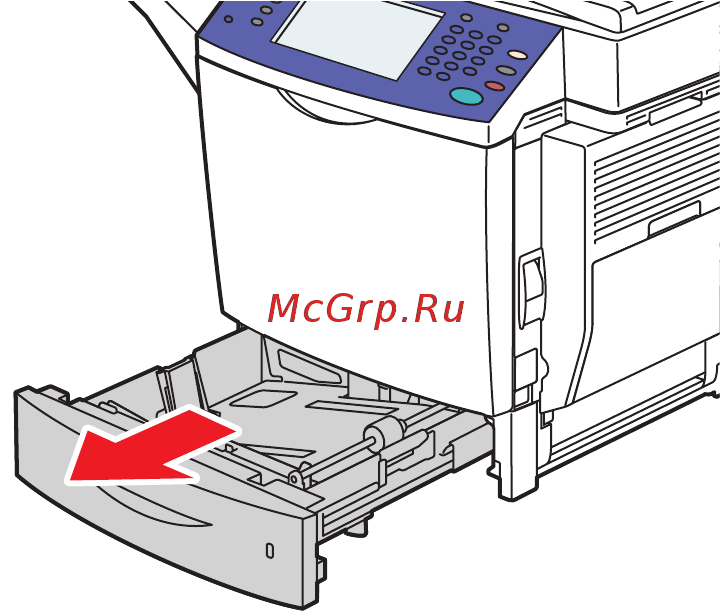 Xerox WORKCENTRE 6400 [55/265] Загрузка бумаги в лоток 2 3 или 4