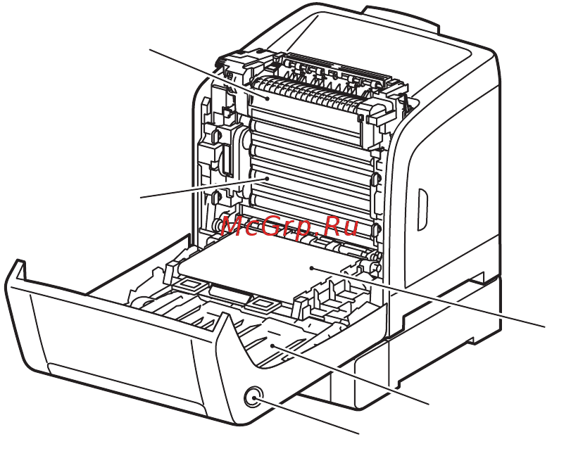 Xerox PHASER 6140 [20/179] Внутренние компоненты