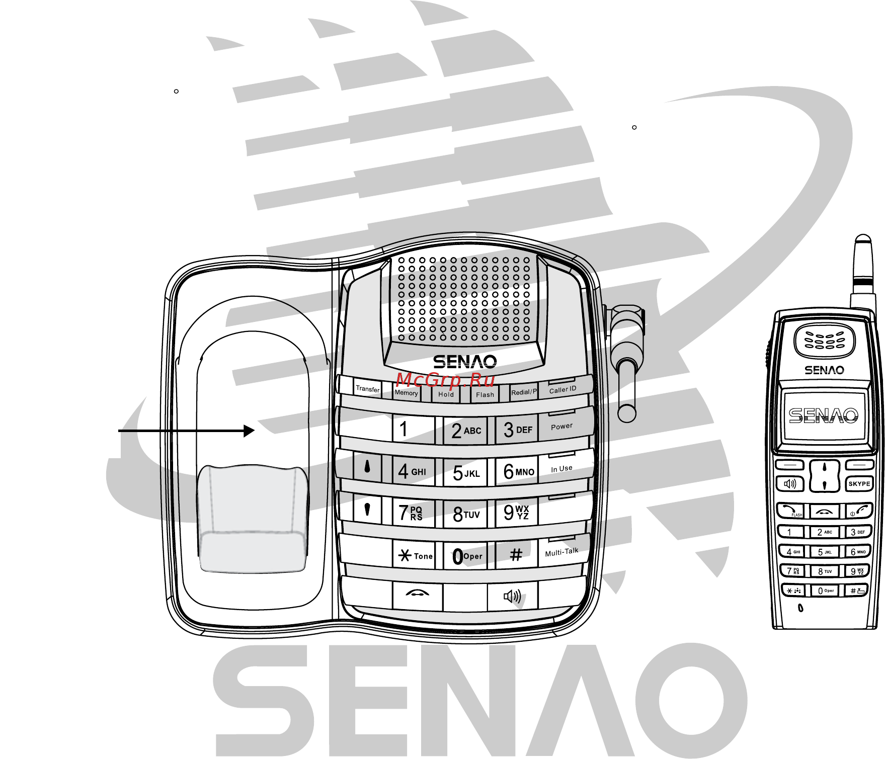 Senao SN-358 SKYPE [102/225] E cargador de la batería