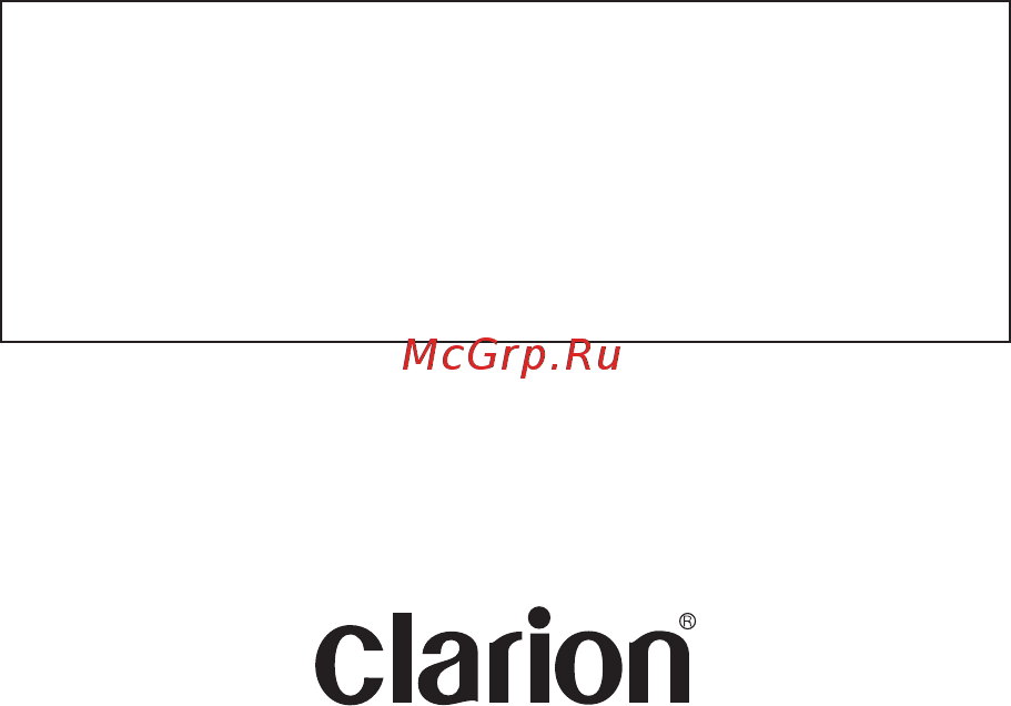 Clarion BD269RMP [23/23] Clarion