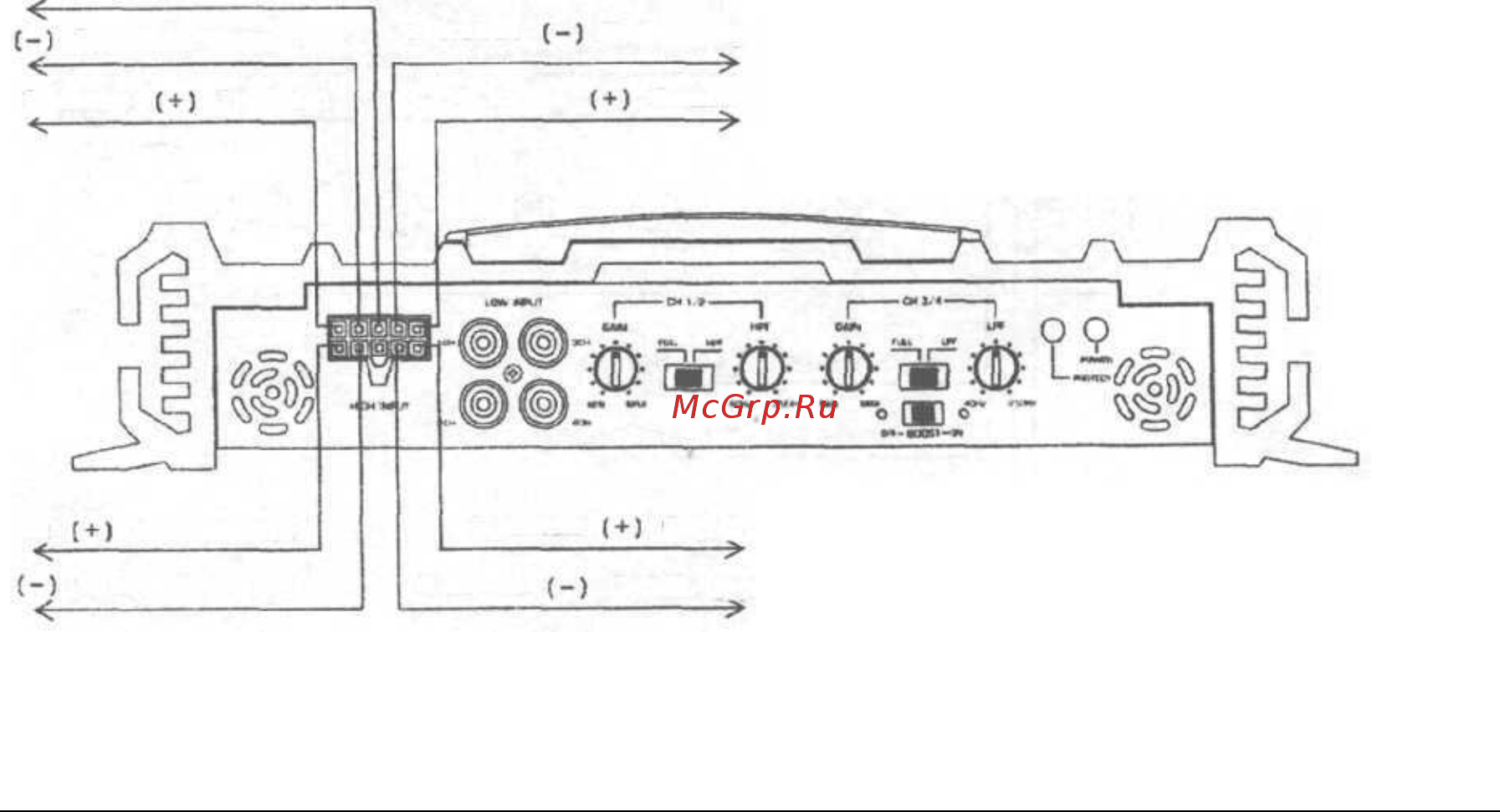 Akai ACA-2104 [8/16] Поключение к линеным входам