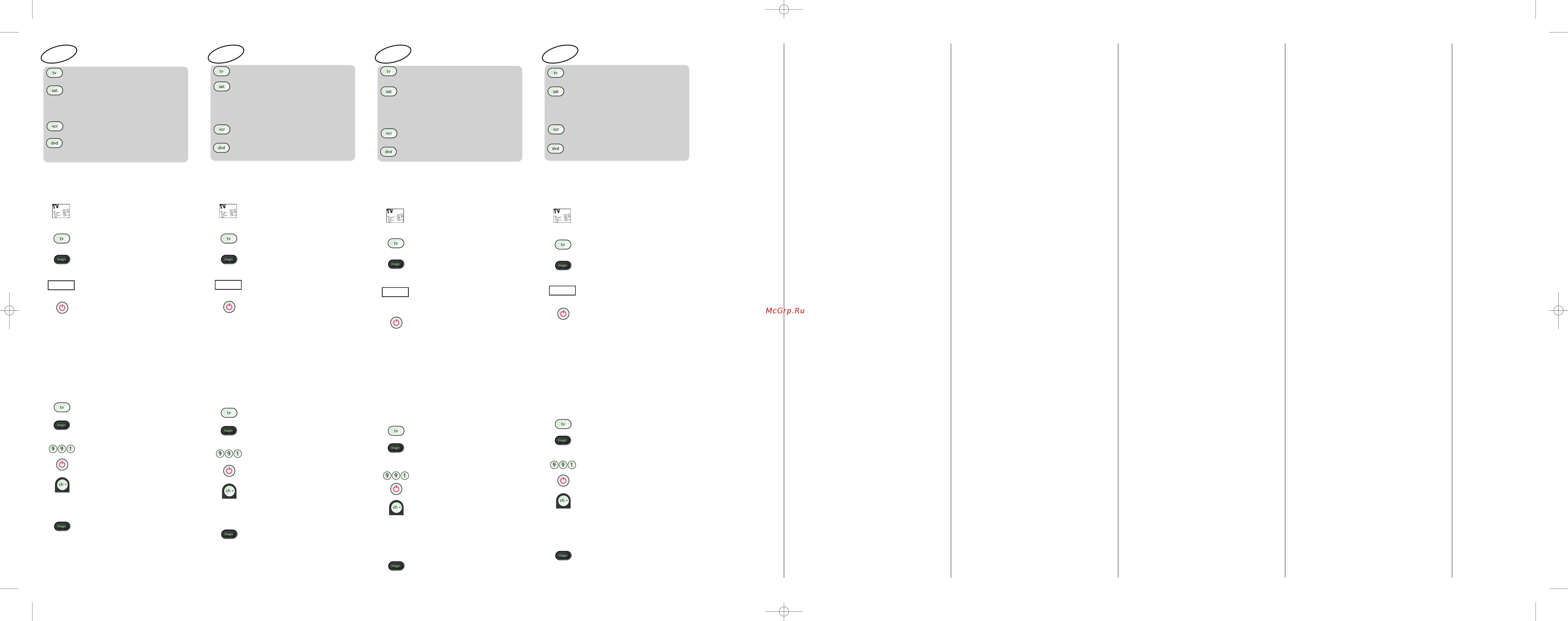 One For All URC-3920 [3/4] _21 talen_75x250_1160309 opmaak 1 16 03 2009 10 41 pagina 19