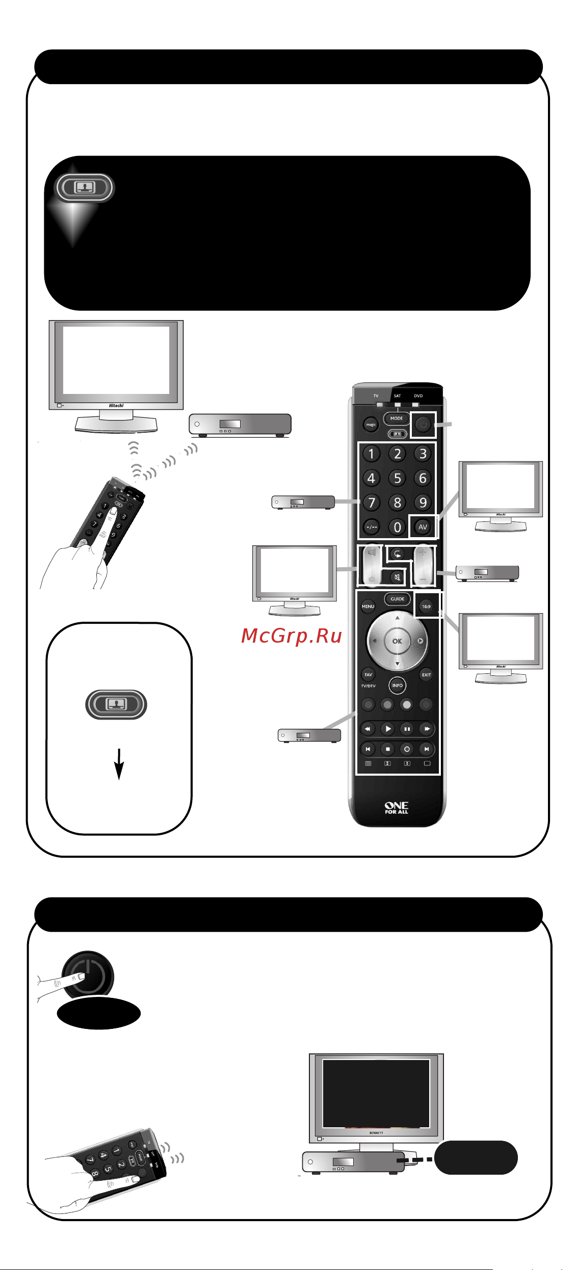 One For All URC7130 [43/92] Combi control
