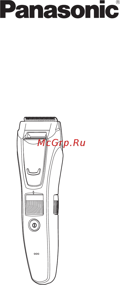 Panasonic ER-GB60 Инструкция по эксплуатации онлайн