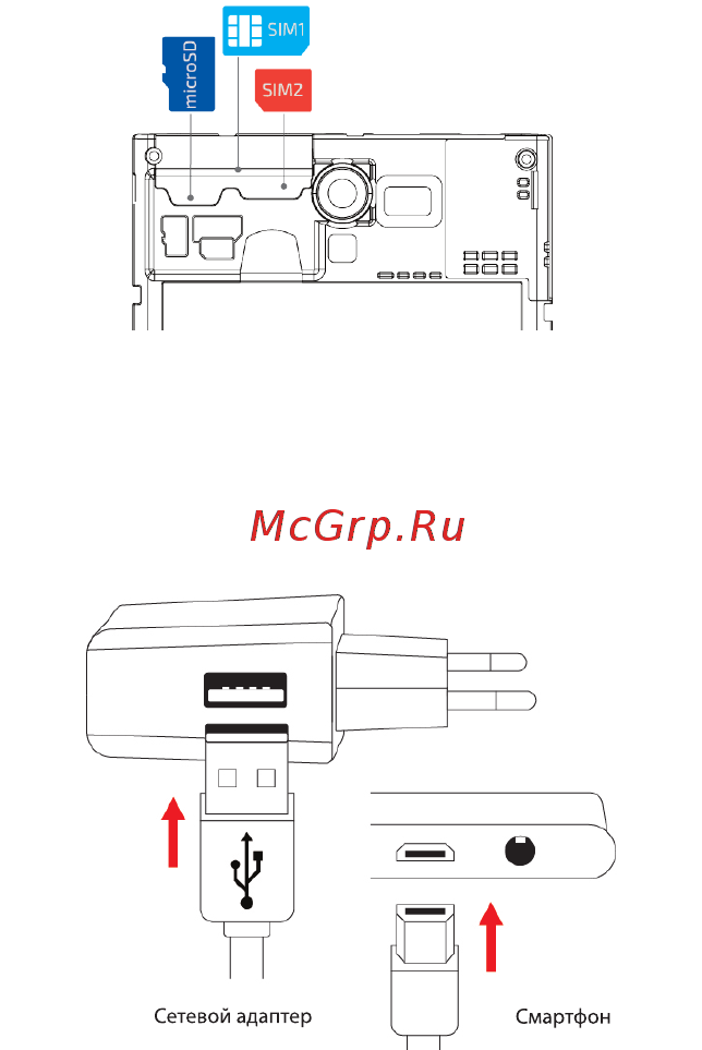 Highscreen Pure Power [5/20] Прежде чем включить смартфон