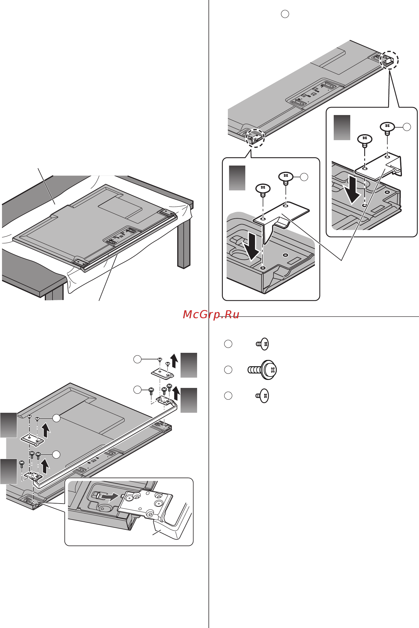 Panasonic TX-50AXR800 [57/92] У разі використання кронштейна для настінної установки