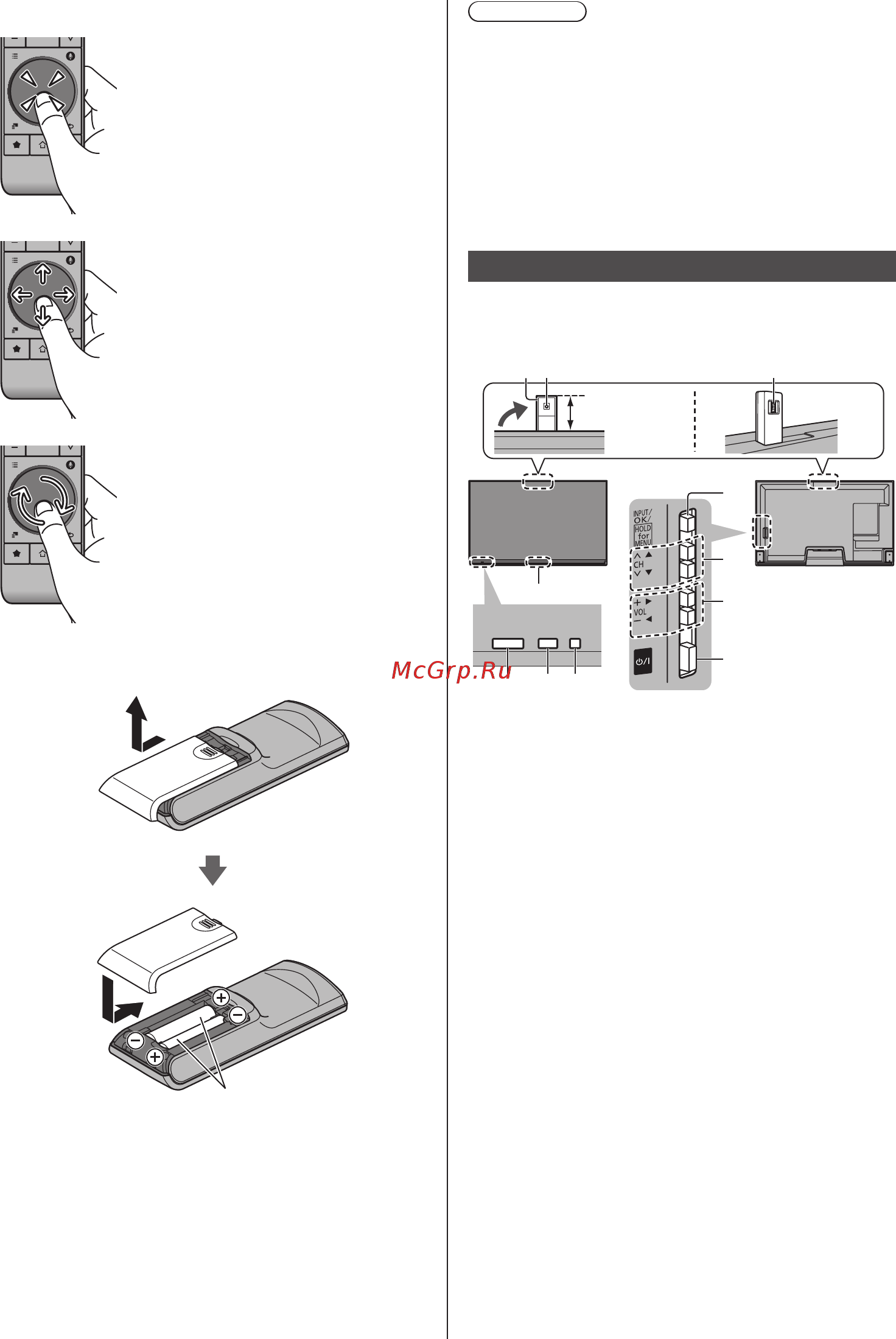 Panasonic TX-50AXR800 [77/92] Көрсеткіш басқару тақтасы