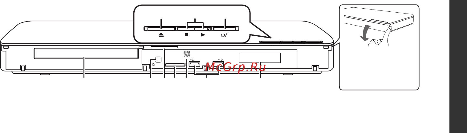 Panasonic DMP-BDT460 Silver [9/80] 2 4 3 5 6 7