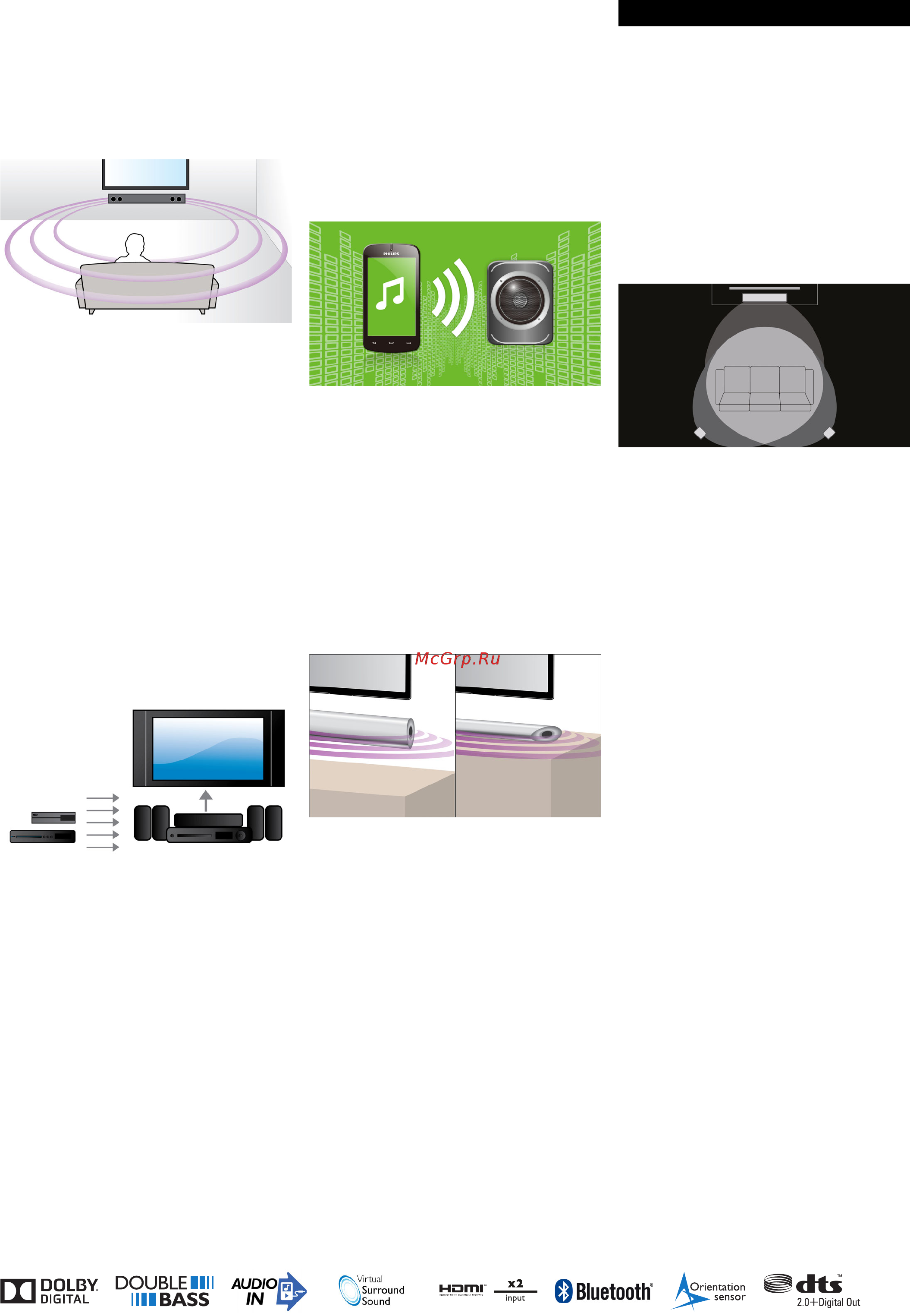 Philips Fidelio HTL9100/12 Black [2/3] Особенности