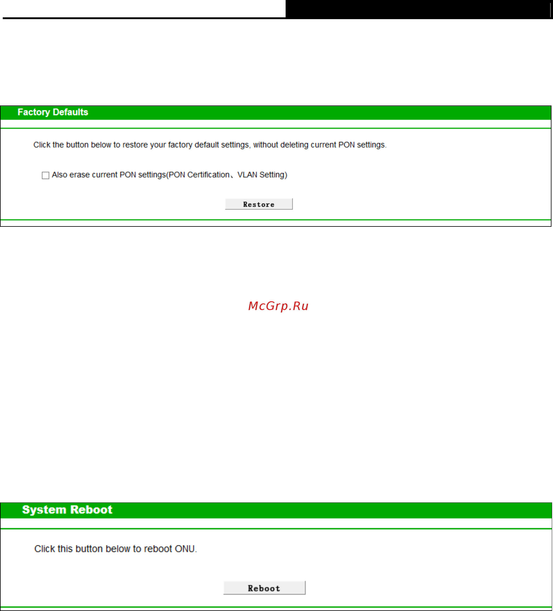 Tp-Link TX-6610 V4 [24/28] Factory defaults