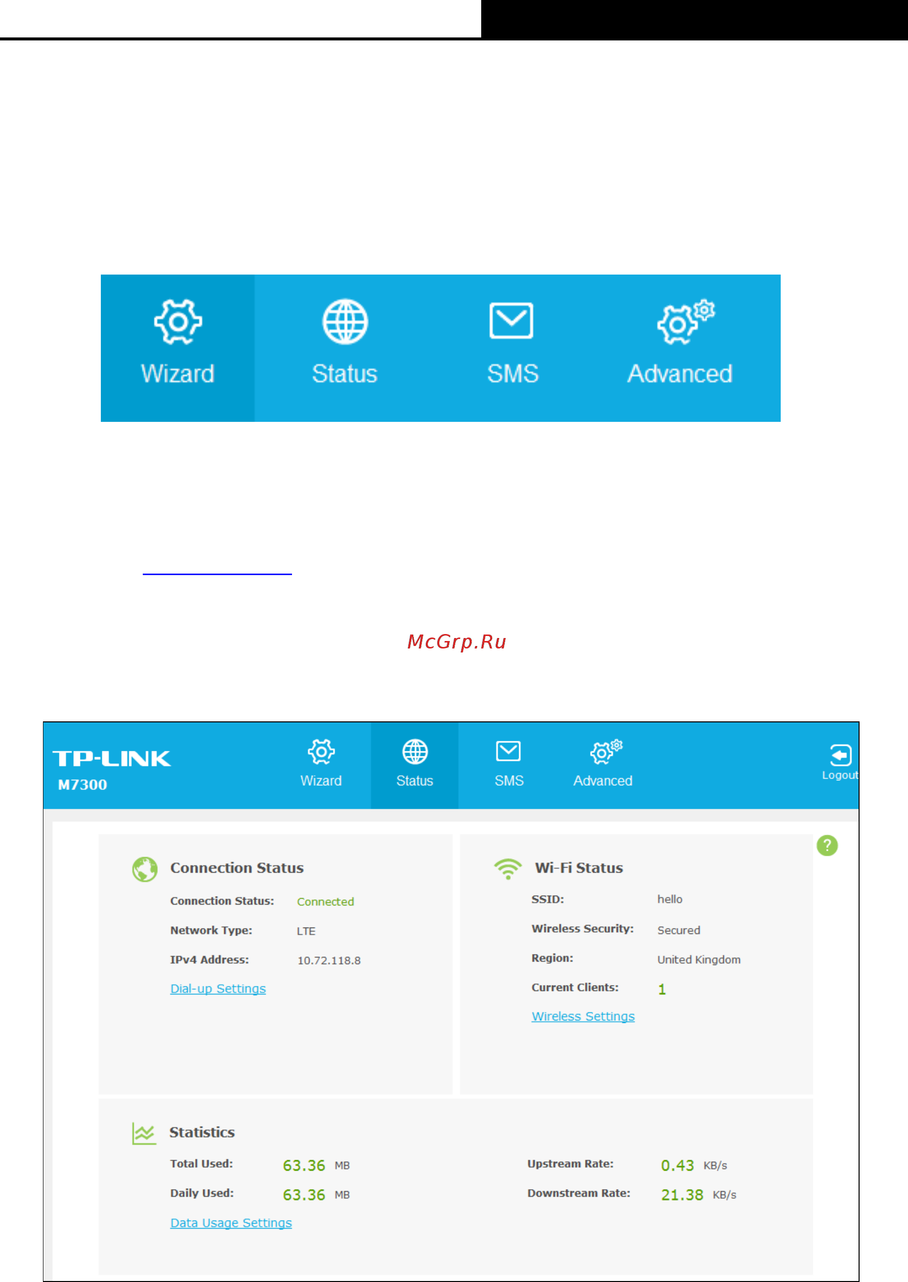 Tp-Link M7300 V1 [23/55] Wizard