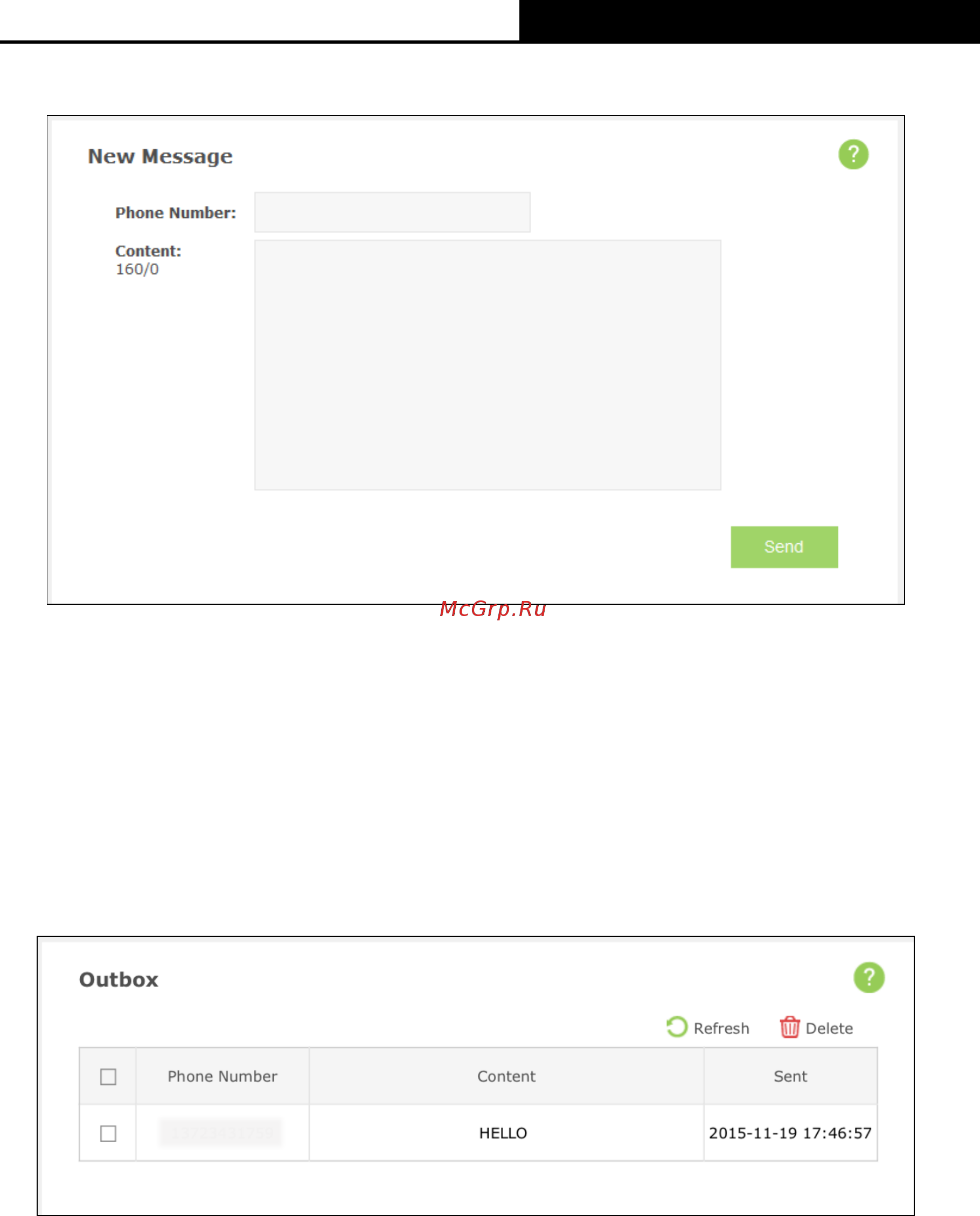 Tp-Link M7300 V1 [25/55] New message
