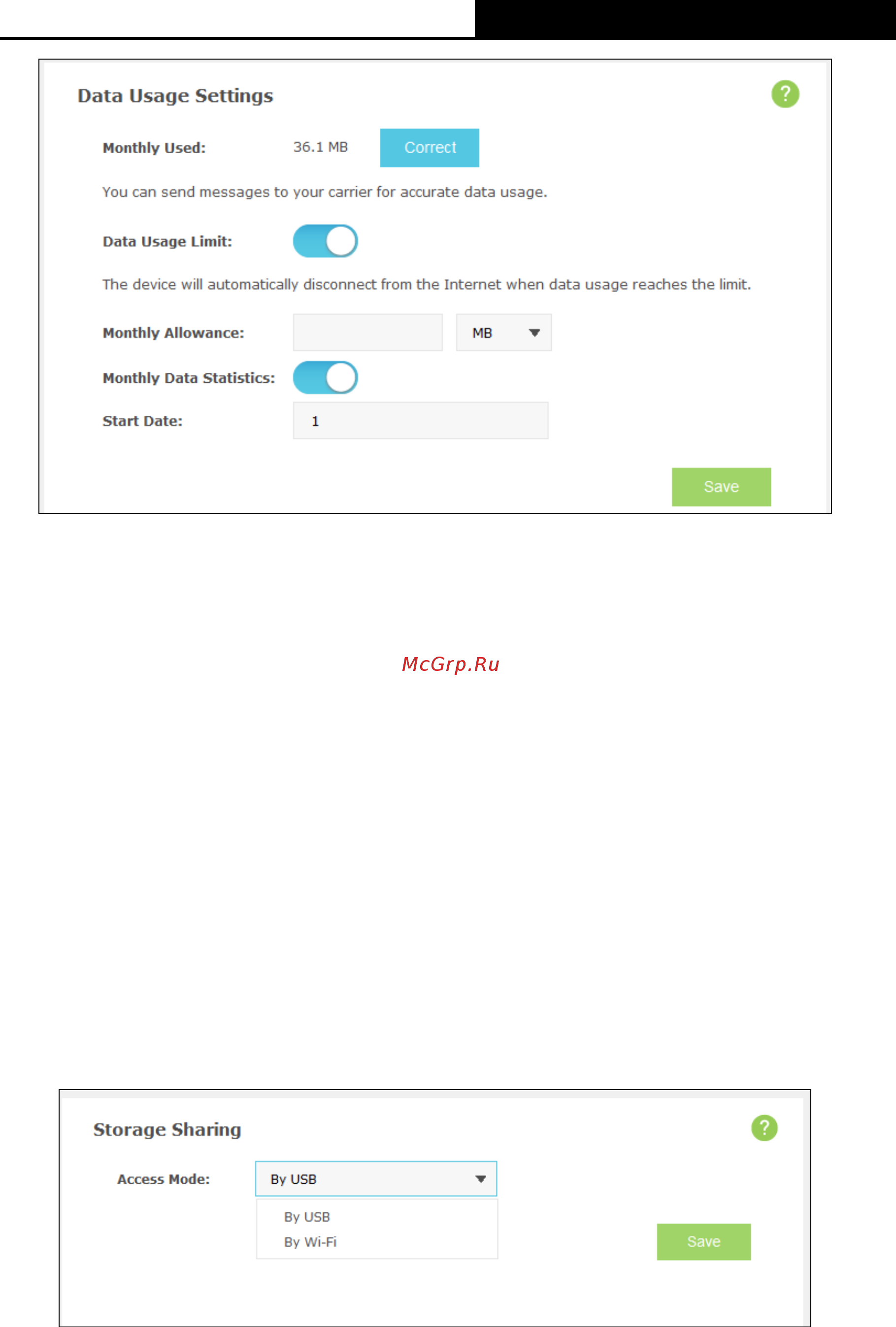 Tp-Link M7300 V1 [35/55] Storage sharing