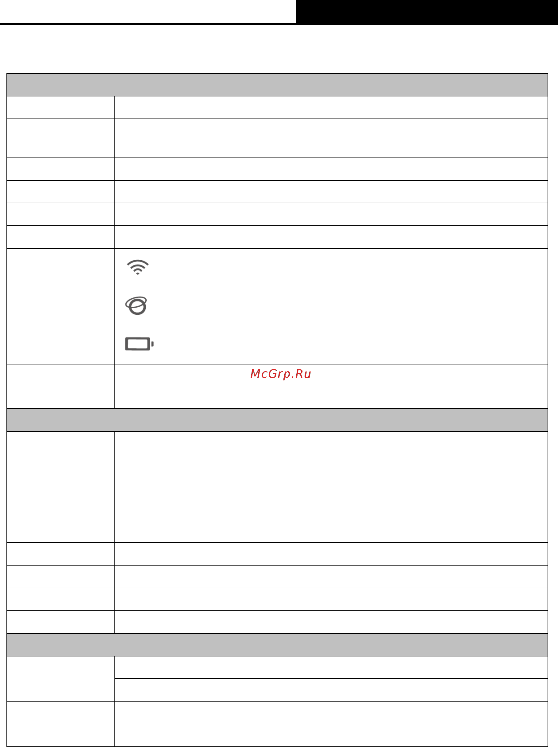 Tp-Link M7300 V1 [54/55] Appendix c specifications