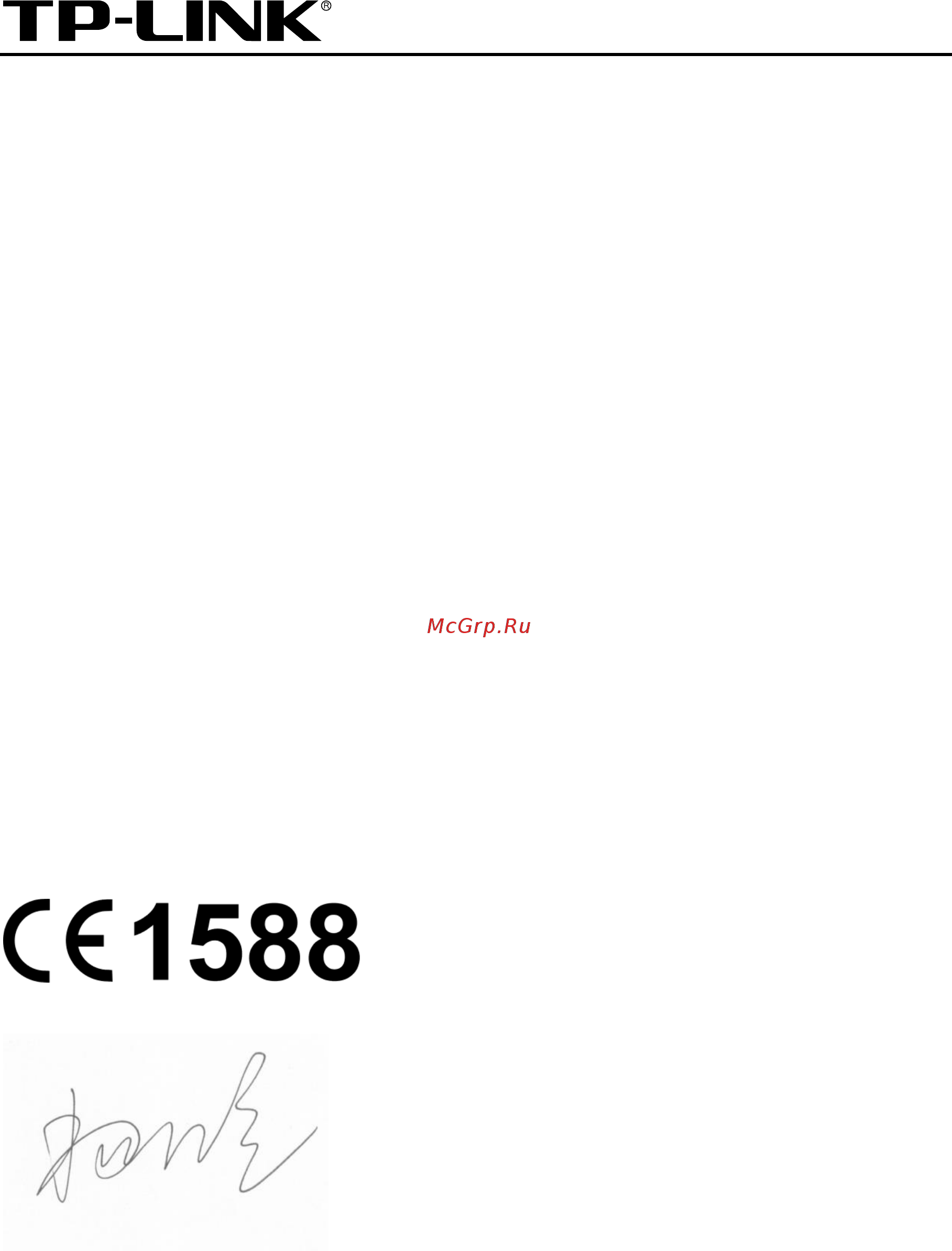 Tp-Link M7300 V1 [9/55] Declaration of conformity