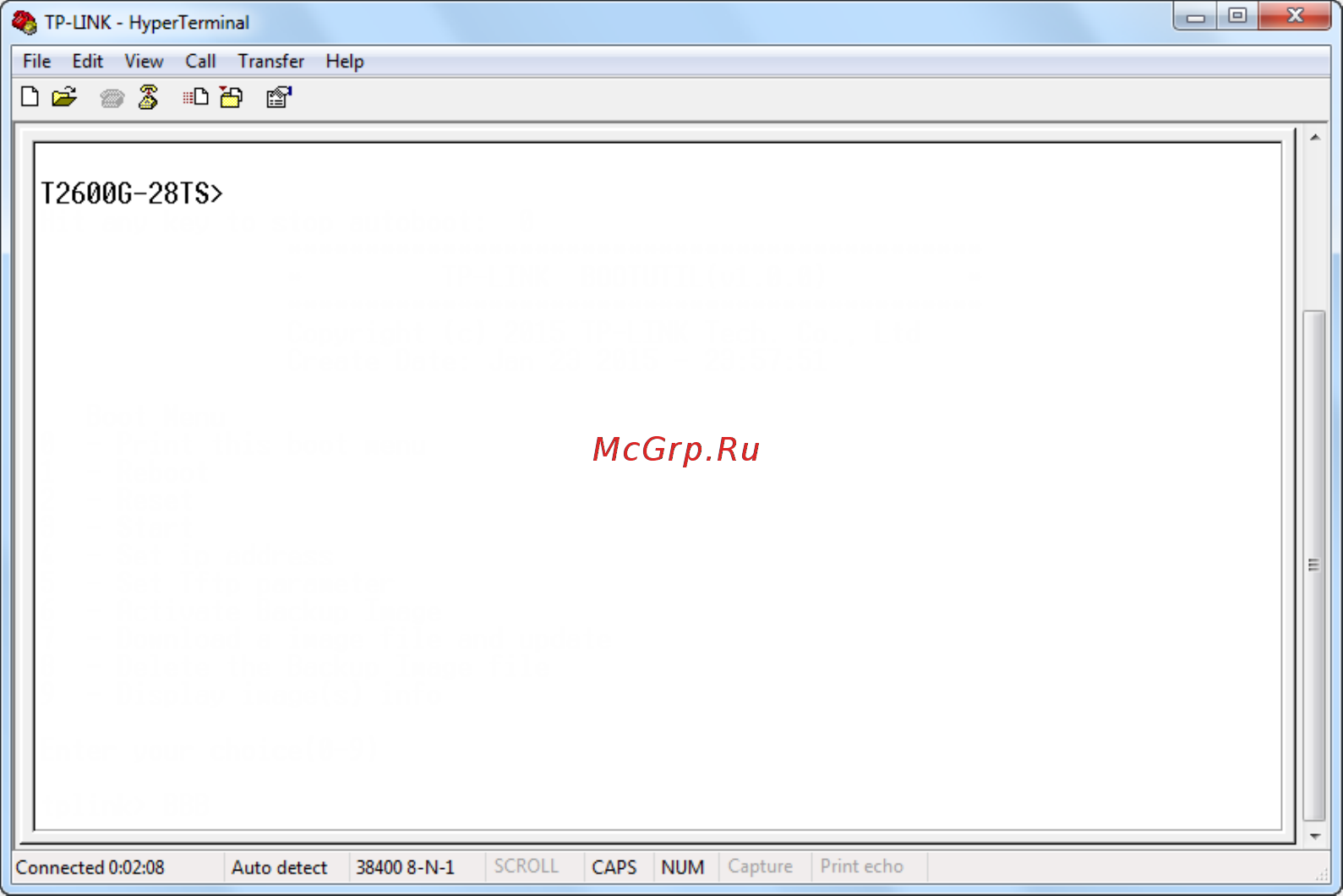 Tp-Link T2600G-28MPS V1 [27/463] Logon by telnet