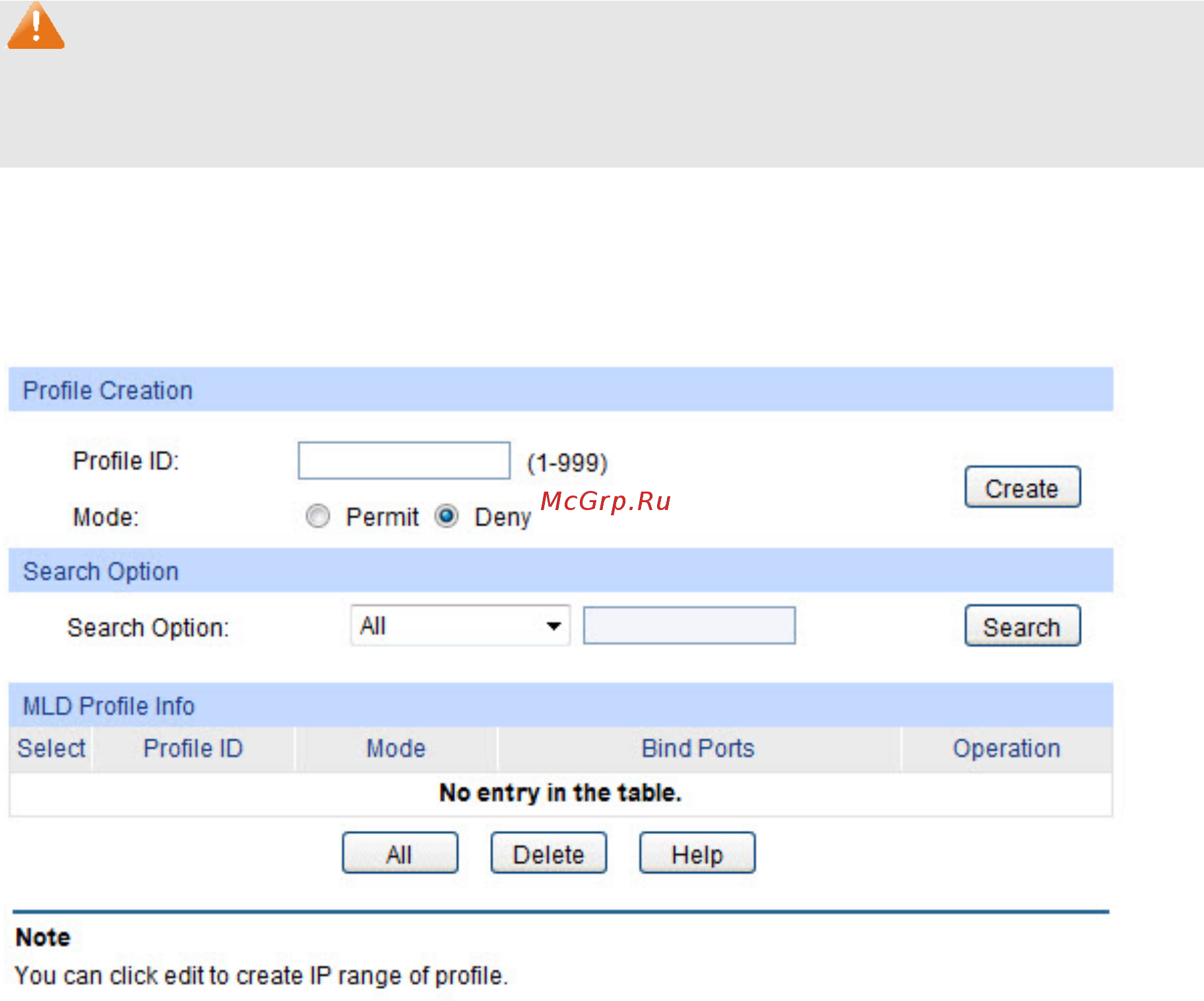 Tp-Link T2600G-52TS V1 [178/355] Profile config