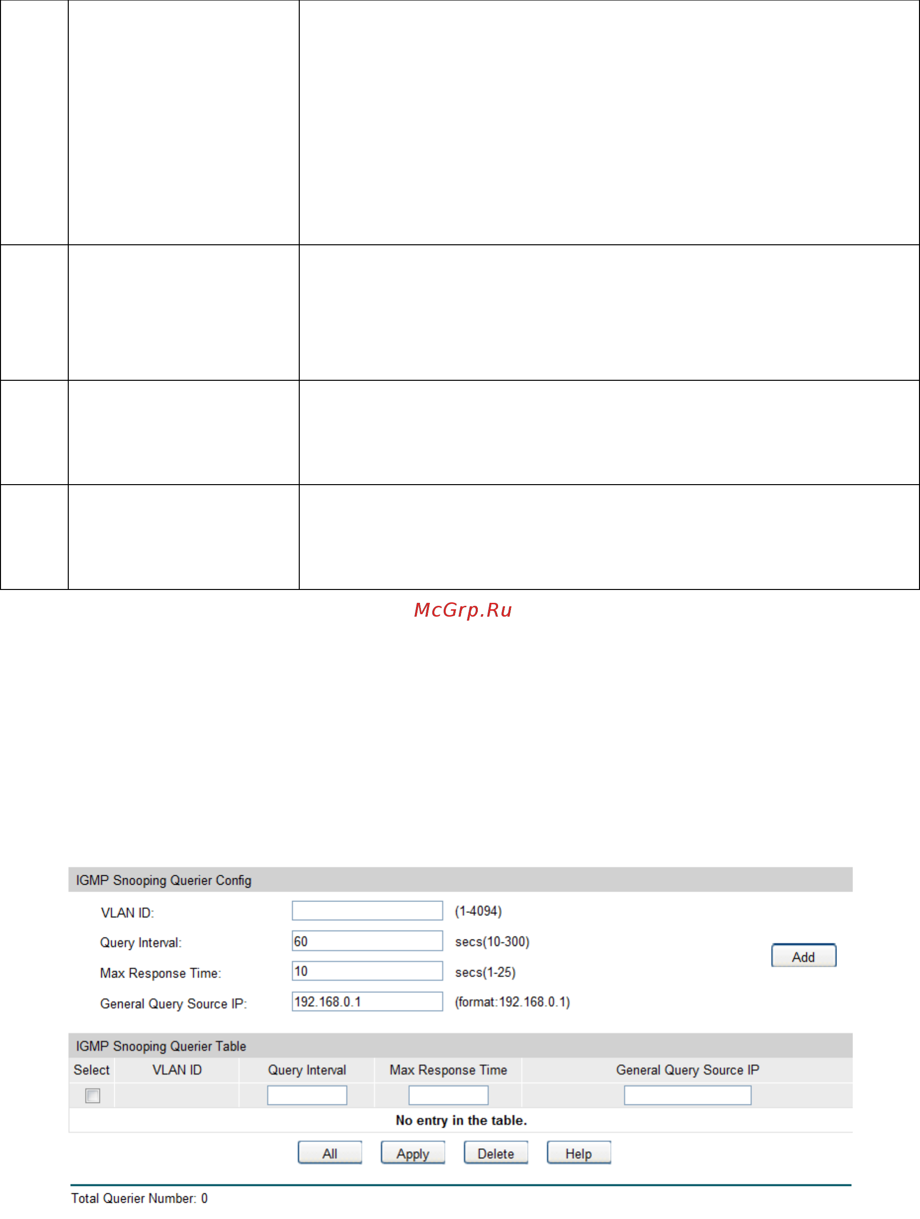 Tp-Link T2600G-28MPS (TL-SG3424P) [168/379] Querier config