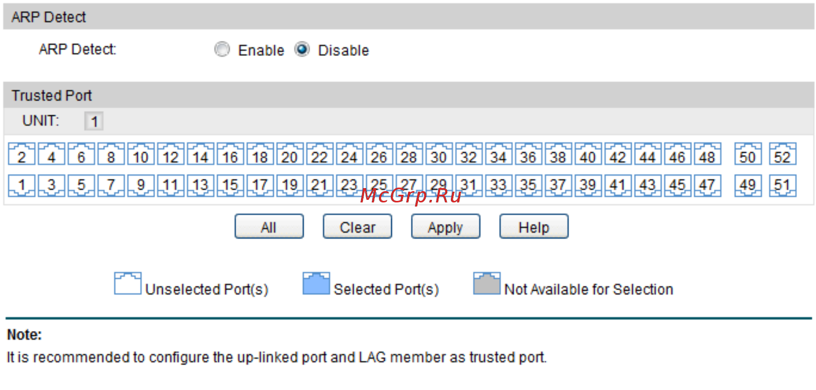 Tp-Link T2600G-28MPS (TL-SG3424P) [300/379] Arp detect