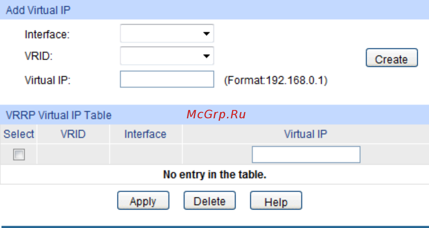Tp-Link T3700G-28TQ V1 [227/415] Virtual ip config