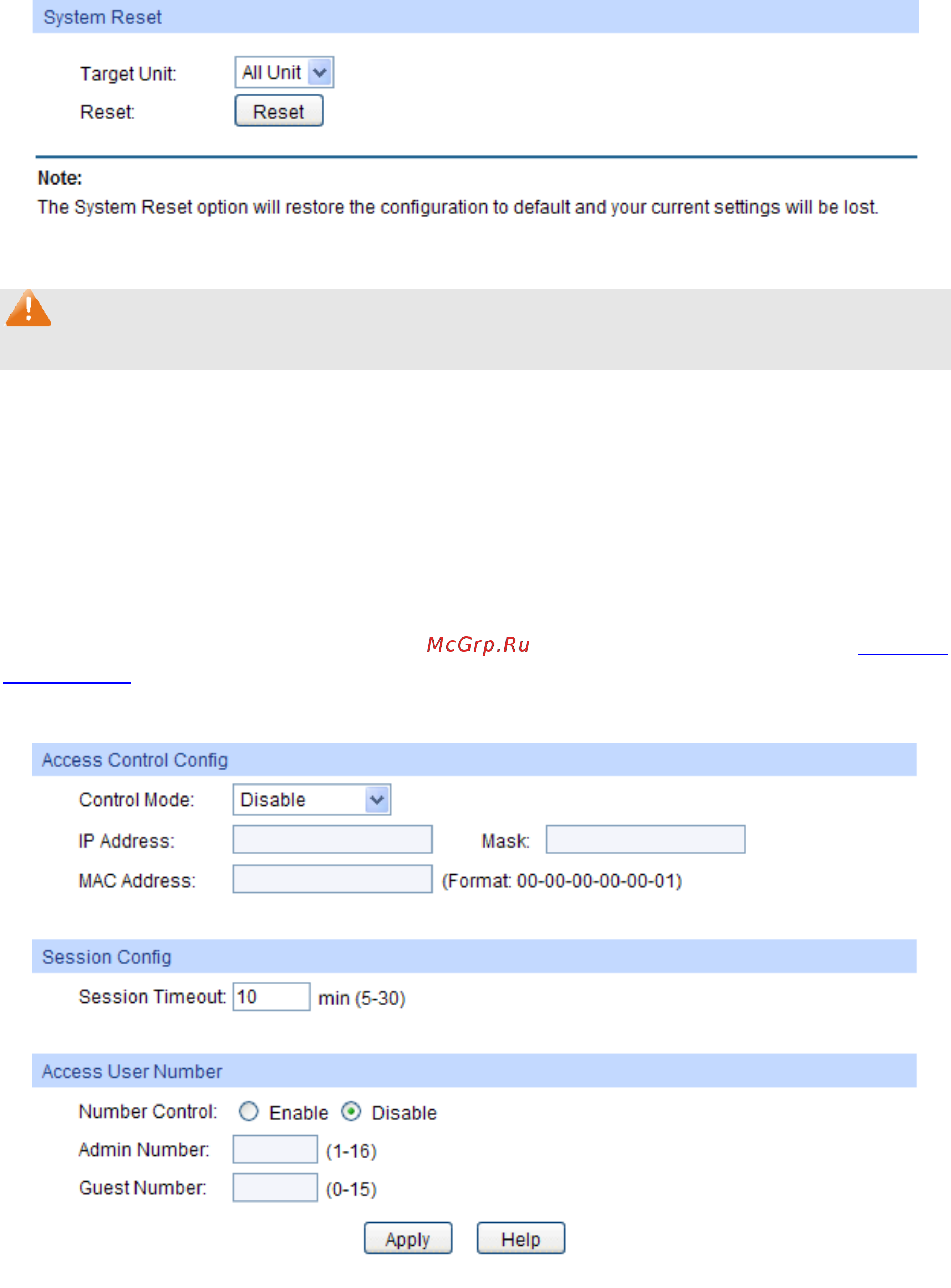Tp-Link T3700G-28TQ V1 [37/415] Access security