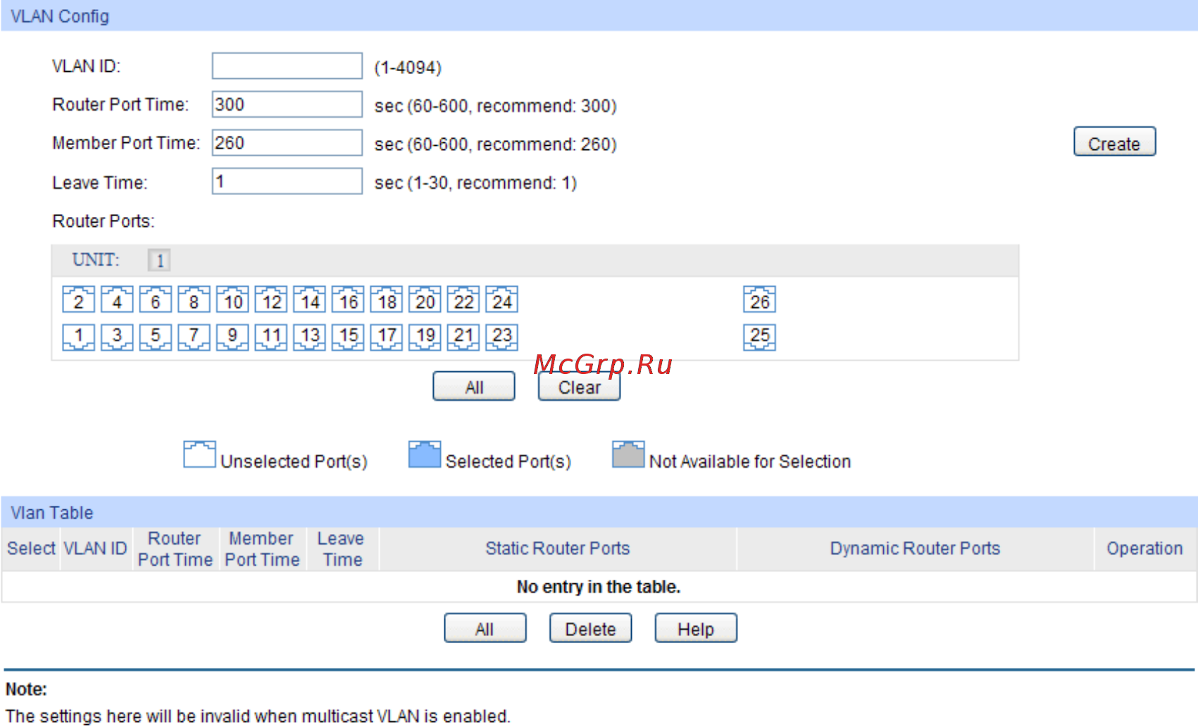 Tp-Link T2700G-28TQ [141/420] Vlan config