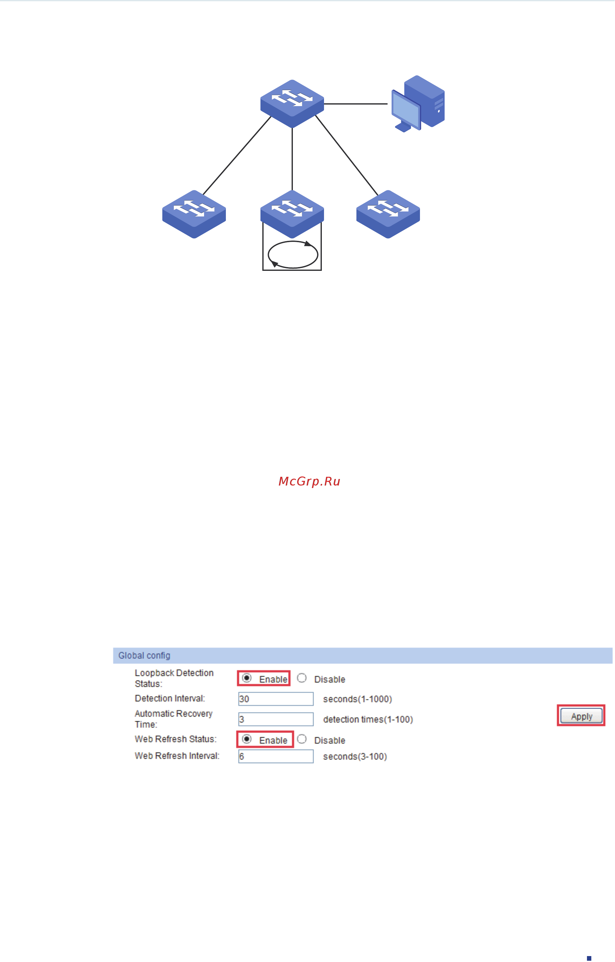 Tp-Link T1600G-28PS (TL-SG2424P) [125/754] Configuration scheme