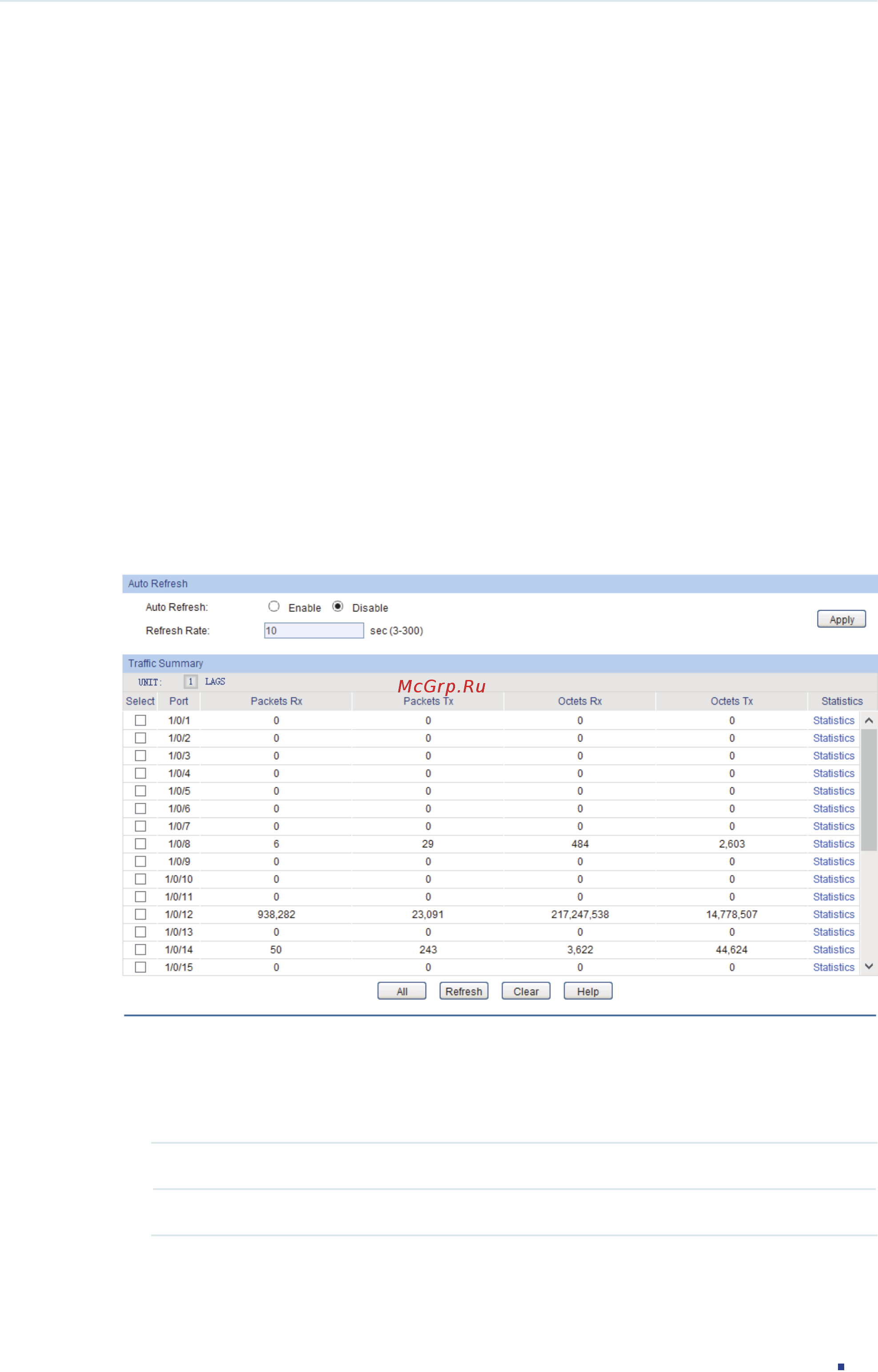 Tp-Link T1600G-28PS (TL-SG2424P) [147/754] Traffic monitor