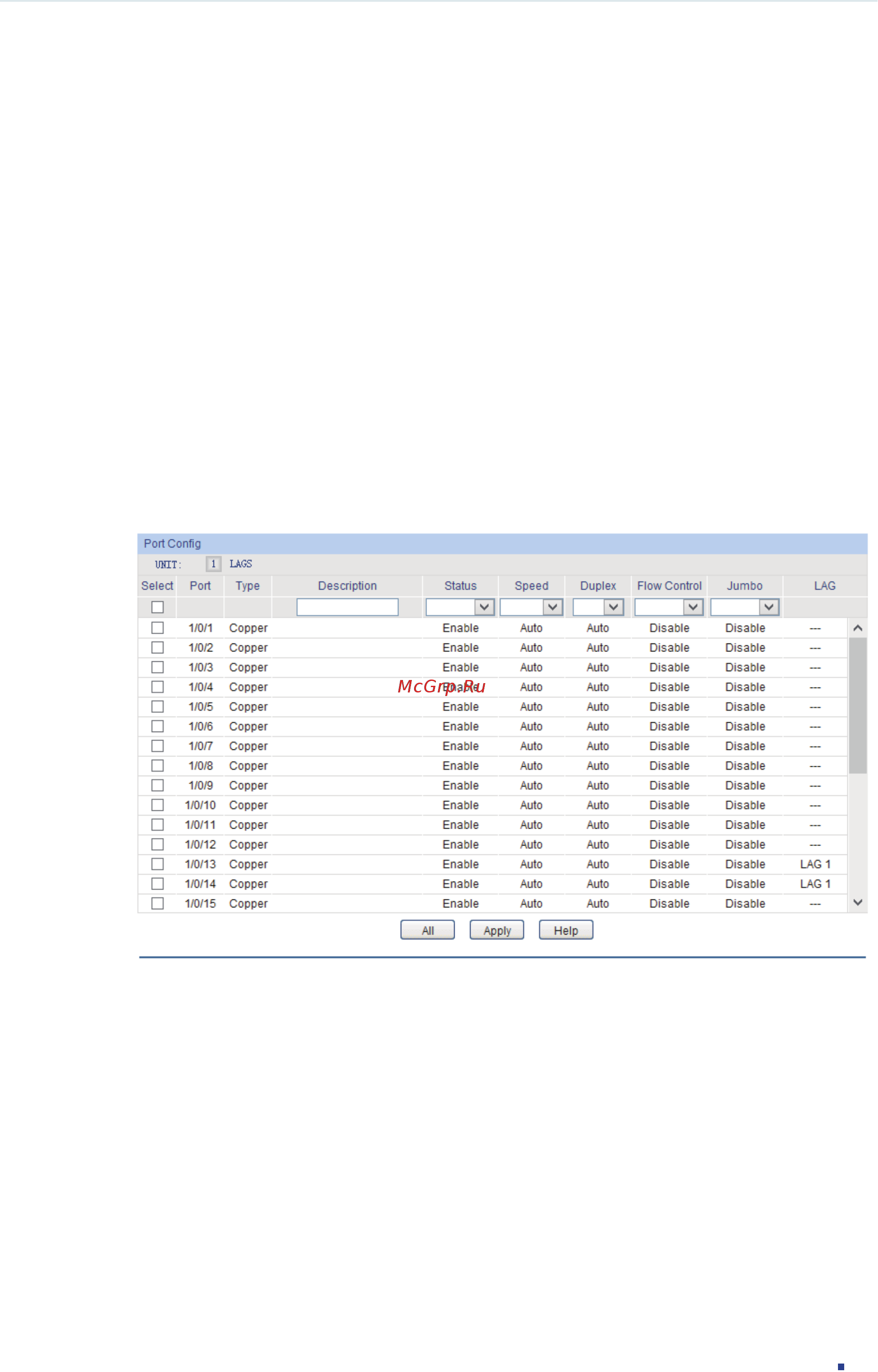 Tp-Link T1600G-28PS (TL-SG2424P) [175/754] Q vlan configuration
