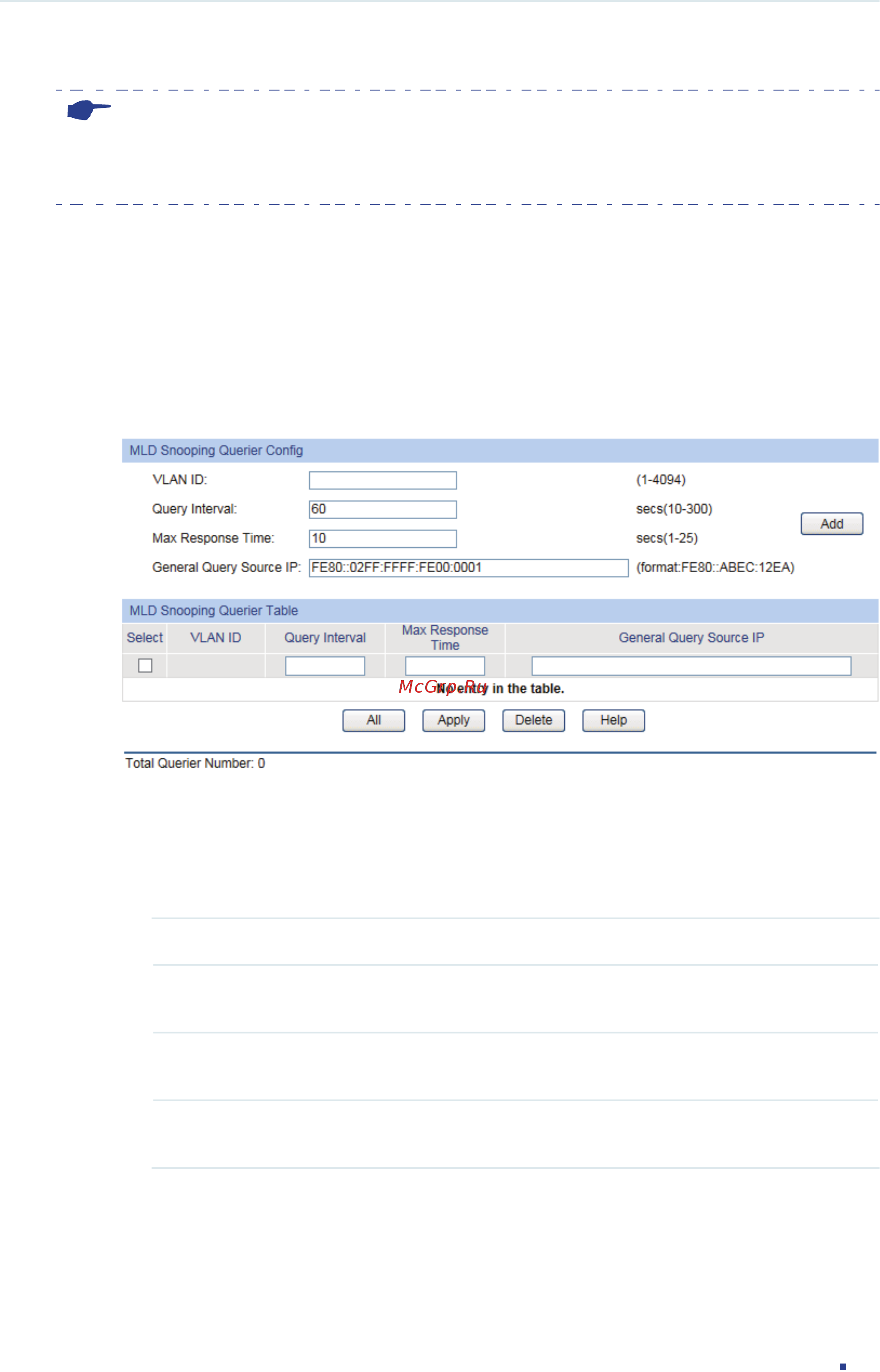 Tp-Link T1600G-28PS (TL-SG2424P) [336/754] Optional configuring the querier
