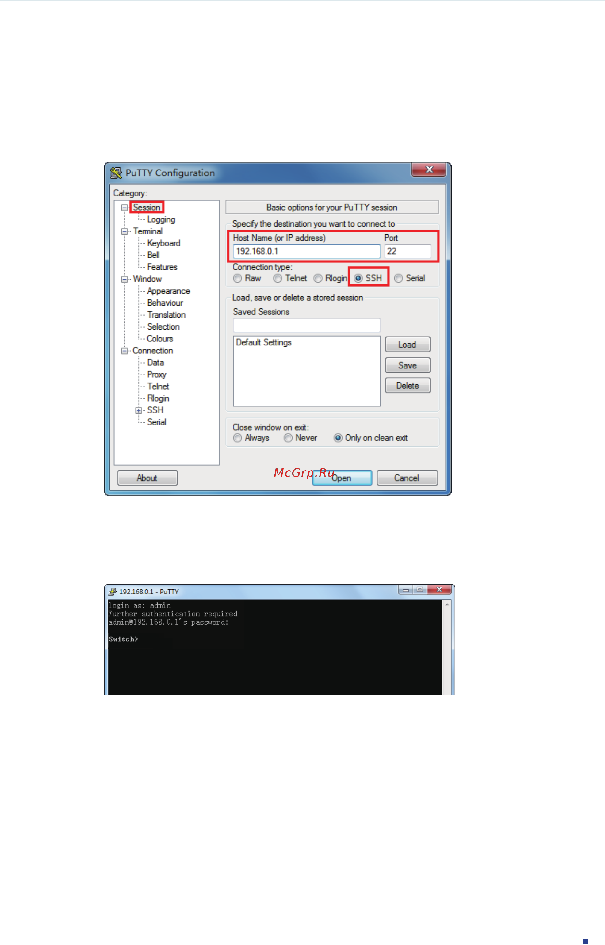 Tp-Link T1600G-28PS (TL-SG2424P) [37/754] Password authentication mode