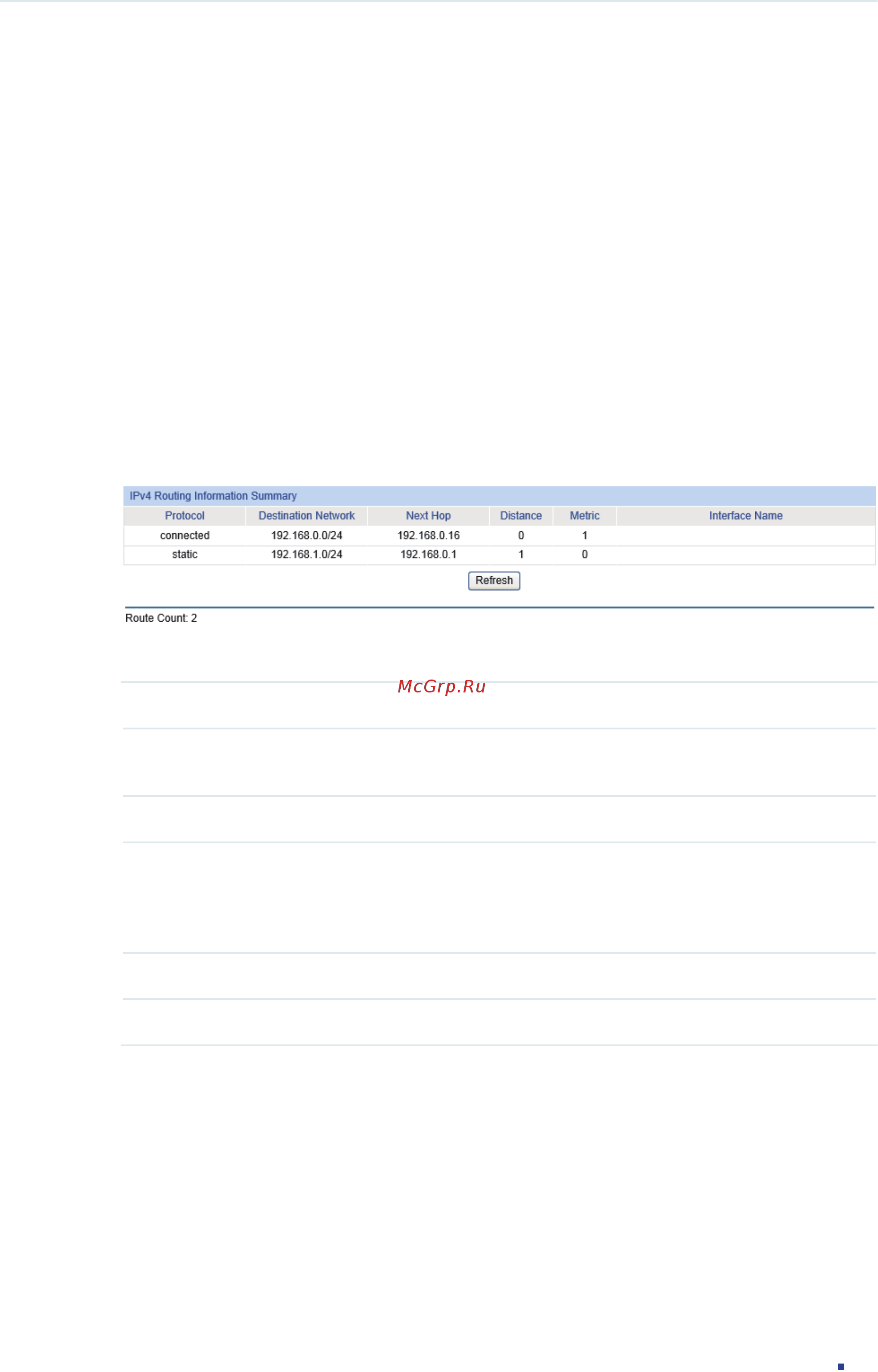 Tp-Link T1600G-28PS (TL-SG2424P) [423/754] Viewing routing table
