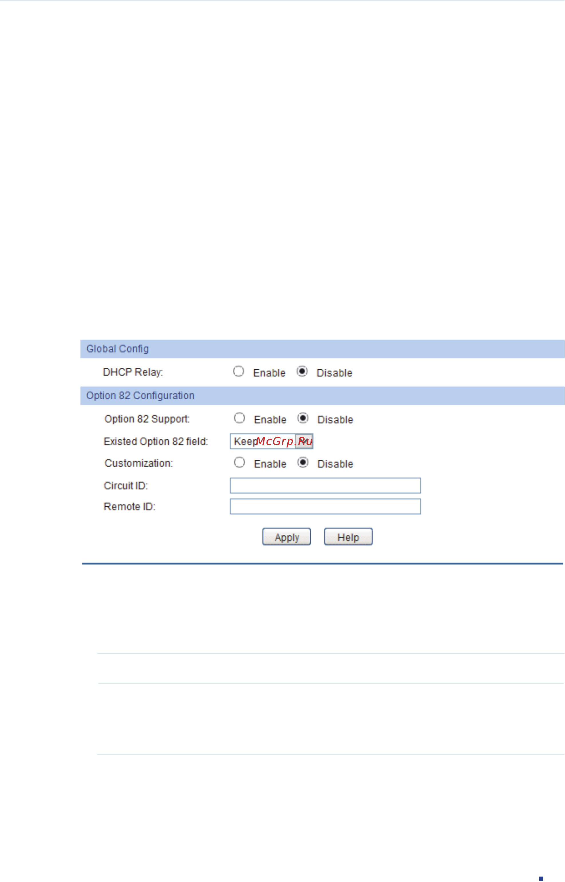 Tp-Link T1600G-28PS (TL-SG2424P) [433/754] Dhcp relay configuration
