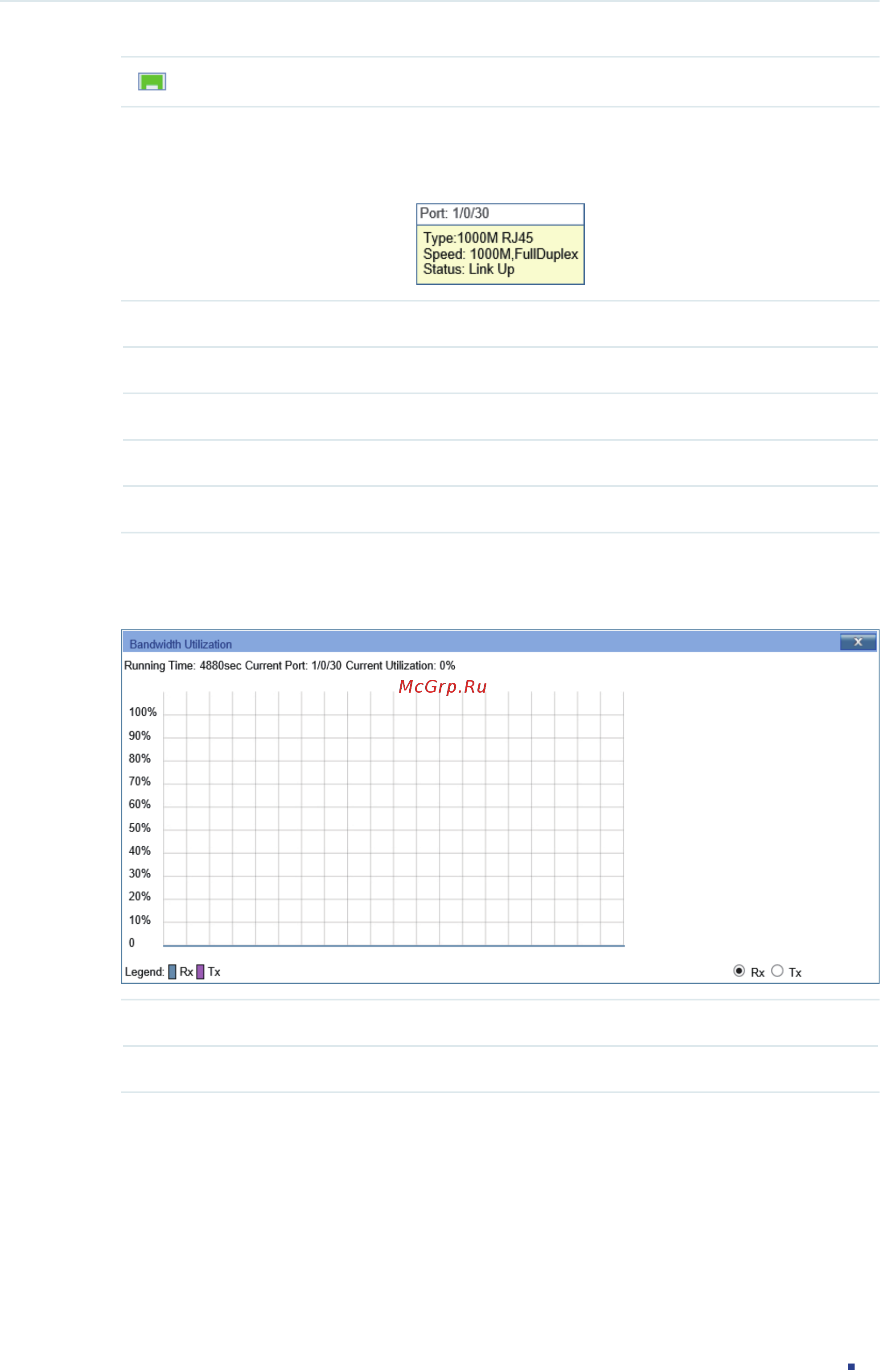 Tp-Link T1600G-28PS (TL-SG2424P) [48/754] Click a port to view the bandwidth utilization on this port