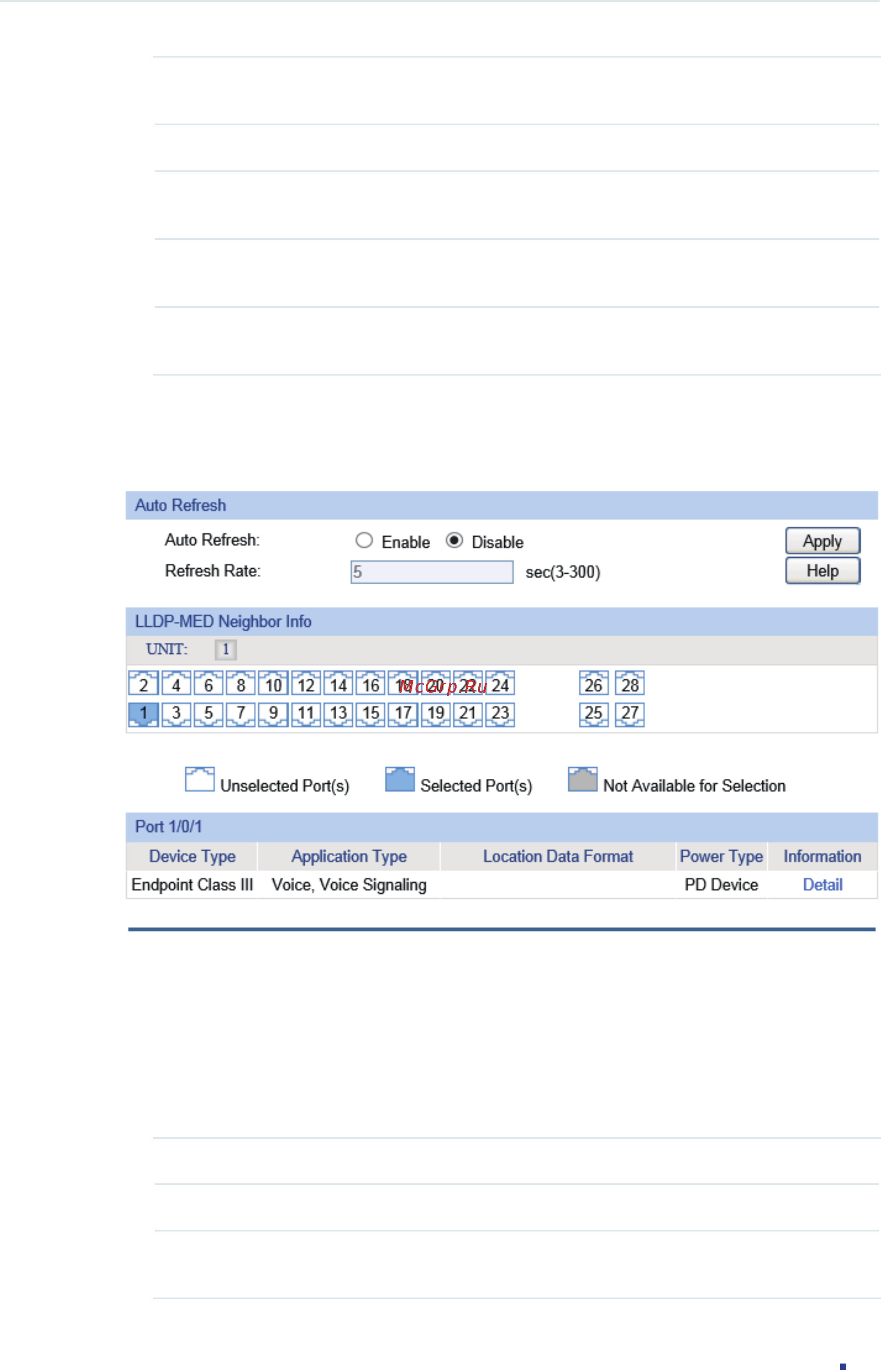 Tp-Link T1600G-28PS (TL-SG2424P) [654/754] Viewing the neighbor info