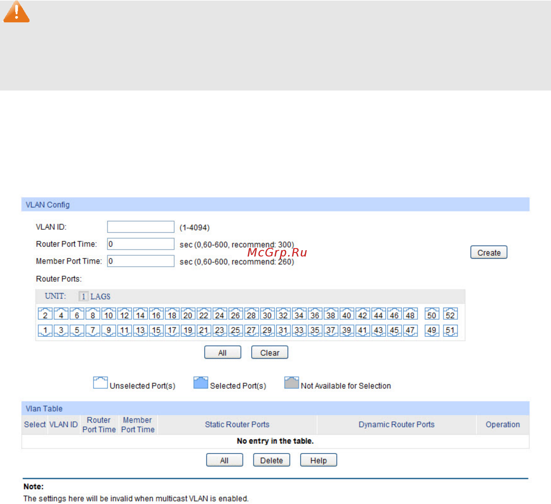 Tp-Link T1600G-28PS (TL-SG2424P) [125/269] Vlan config