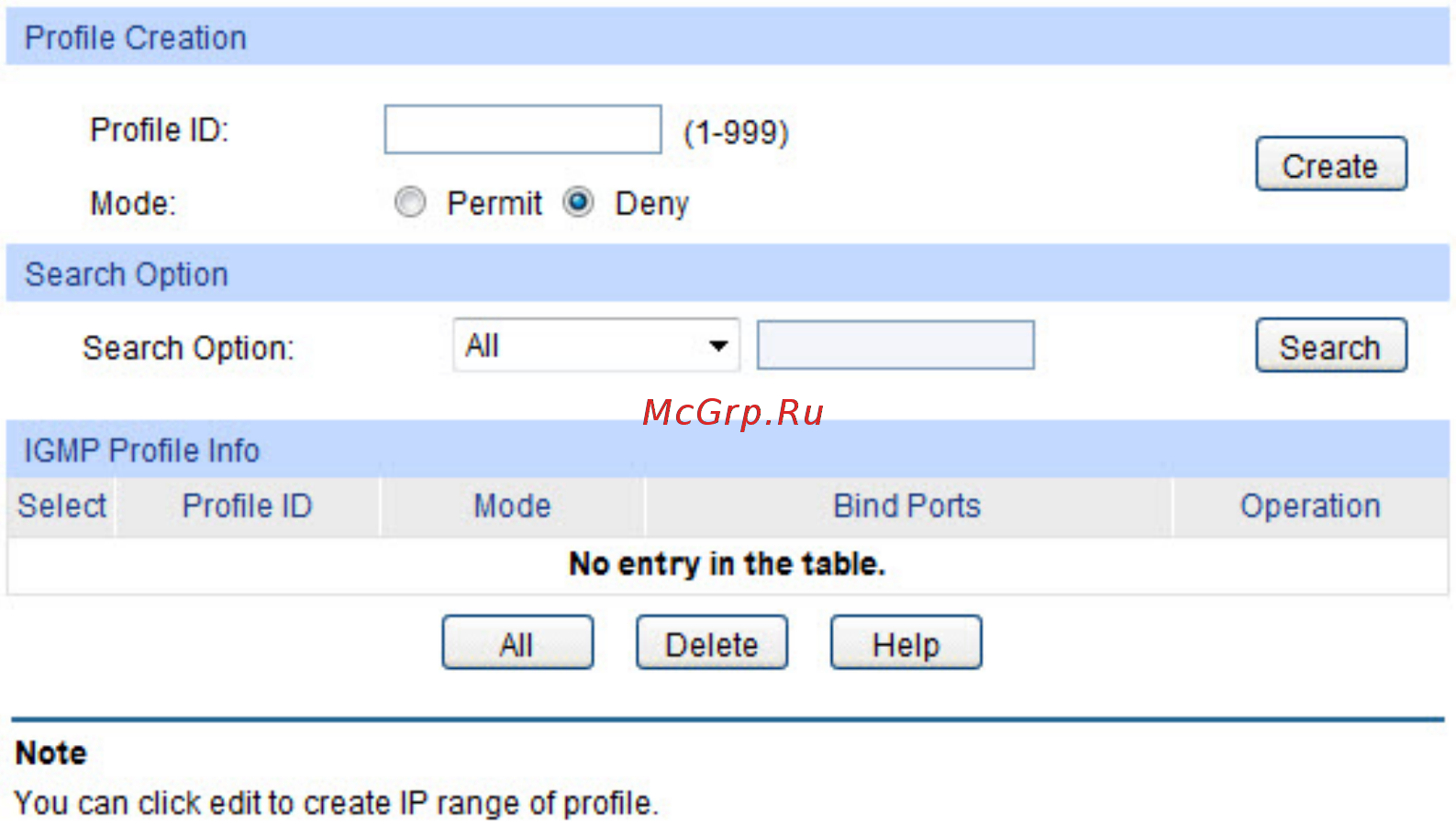 Tp-Link T1600G-28PS (TL-SG2424P) [131/269] Profile config