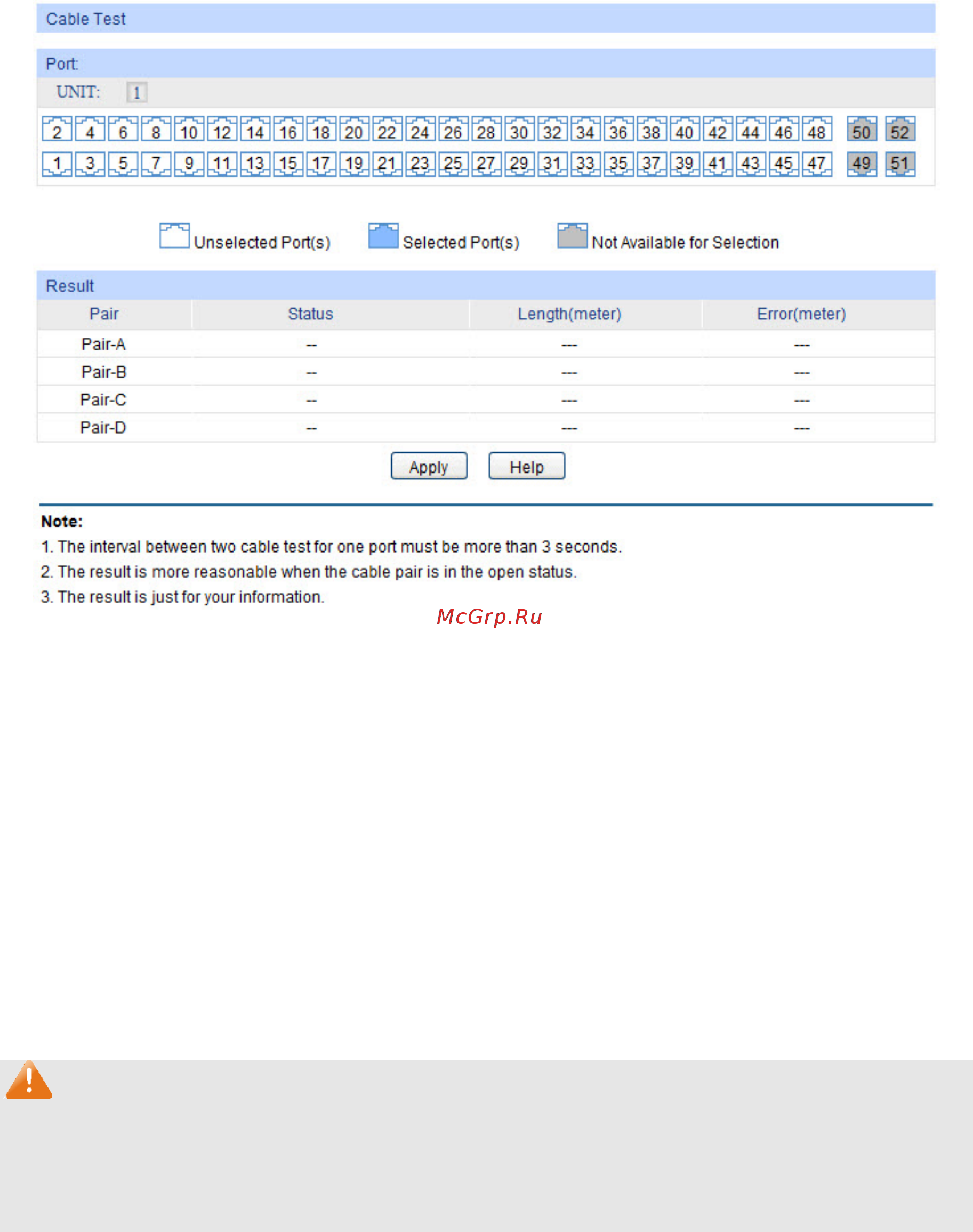 Tp-Link T1600G-28PS (TL-SG2424P) [263/269] Network diagnostics