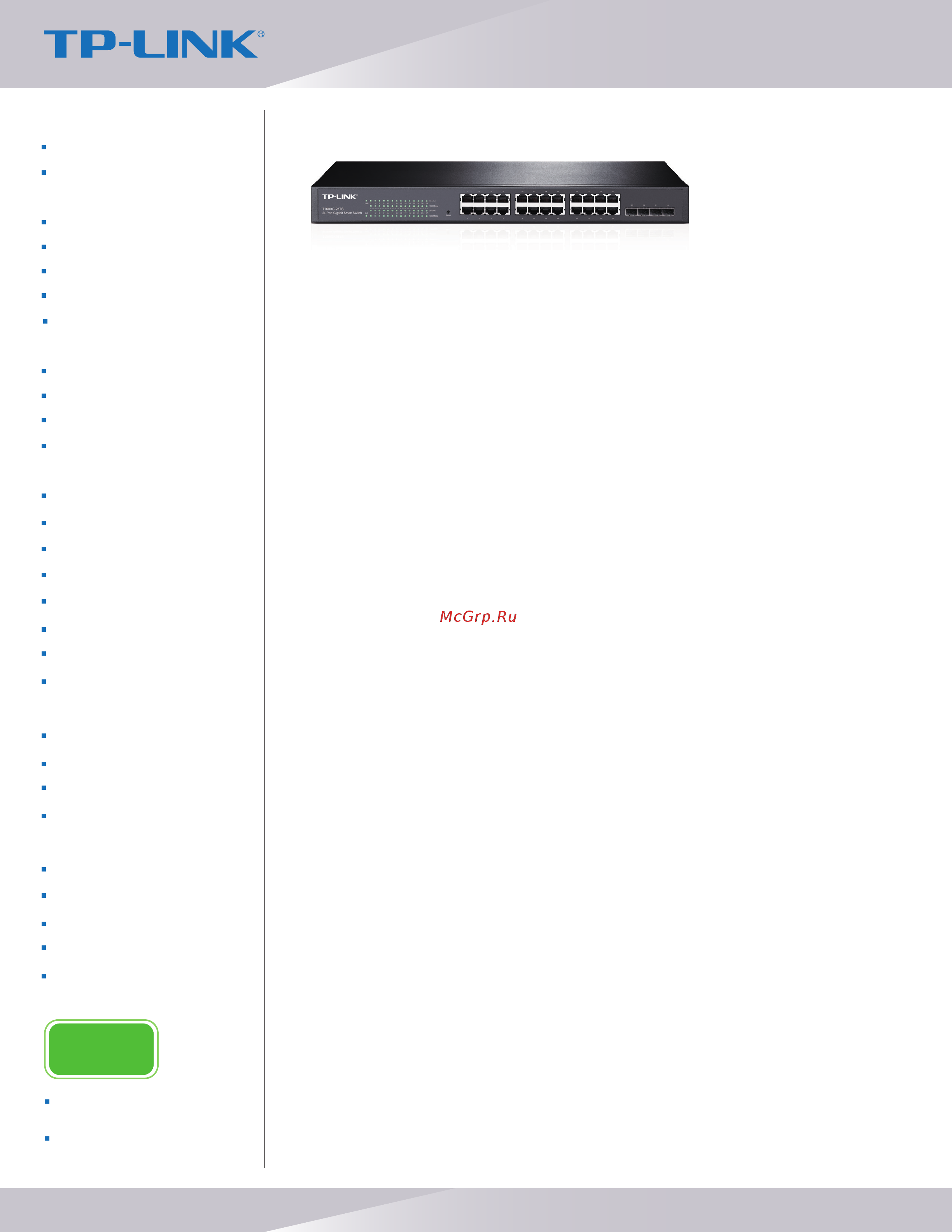 Tp-Link T1600G-28TS (TL-SG2424) [2/5] Tp link jetstream 24 port gigabit smart switch with 4 sfp slots