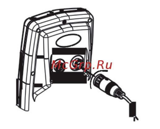 Rivotek Fisher 51 [6/40] Подключение кабеля внешнего питания