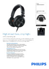 Philips SHL3210/00 Black Инструкция по эксплуатации