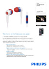 Philips SHE7055RU/00 White-blue Инструкция по эксплуатации