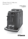 Philips Saeco HD8887/19 Series Intelia Deluxe Инструкция по эксплуатации