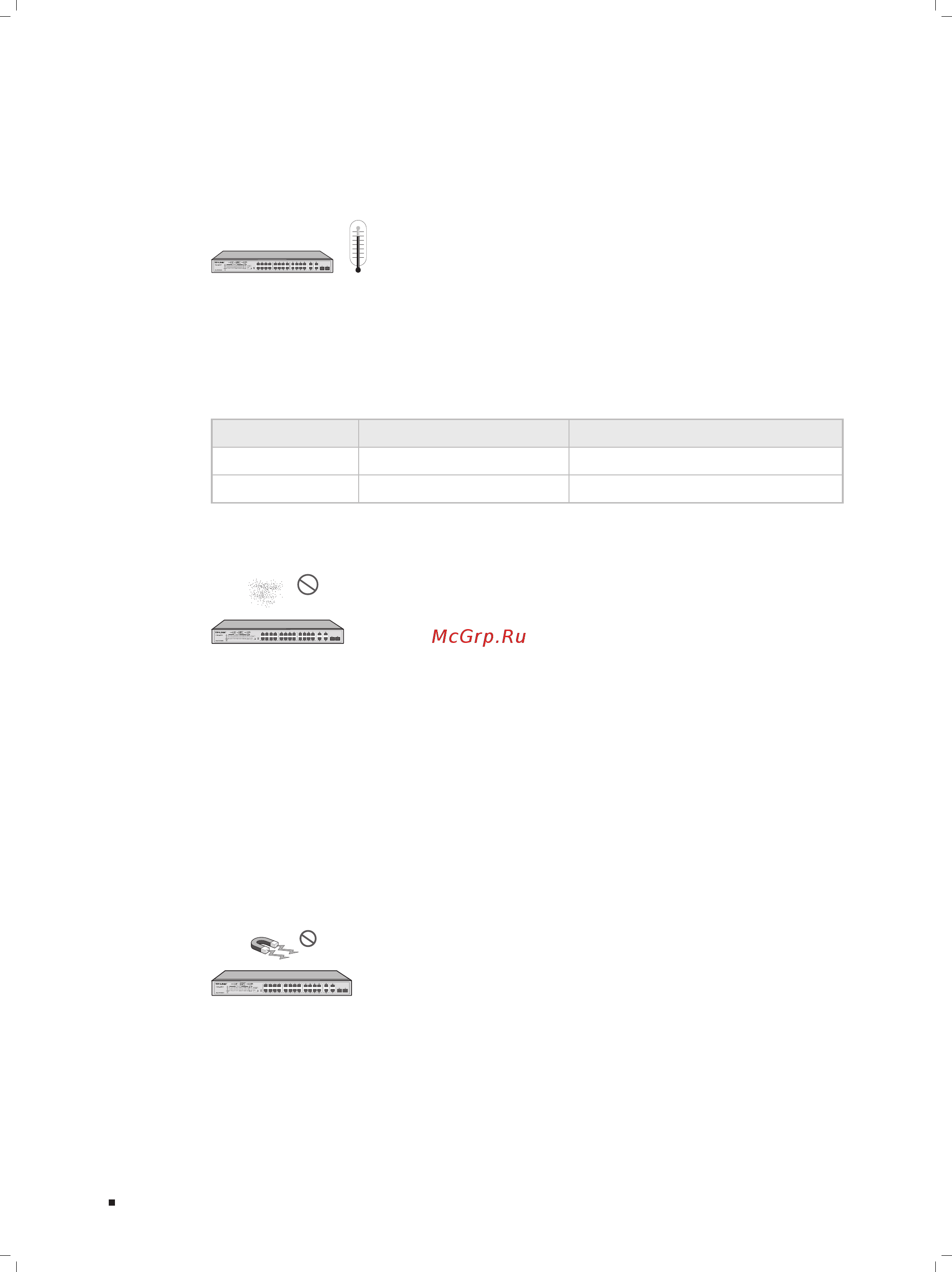 Tp-Link T1500-28PCT V1 [12/28] Site requirements