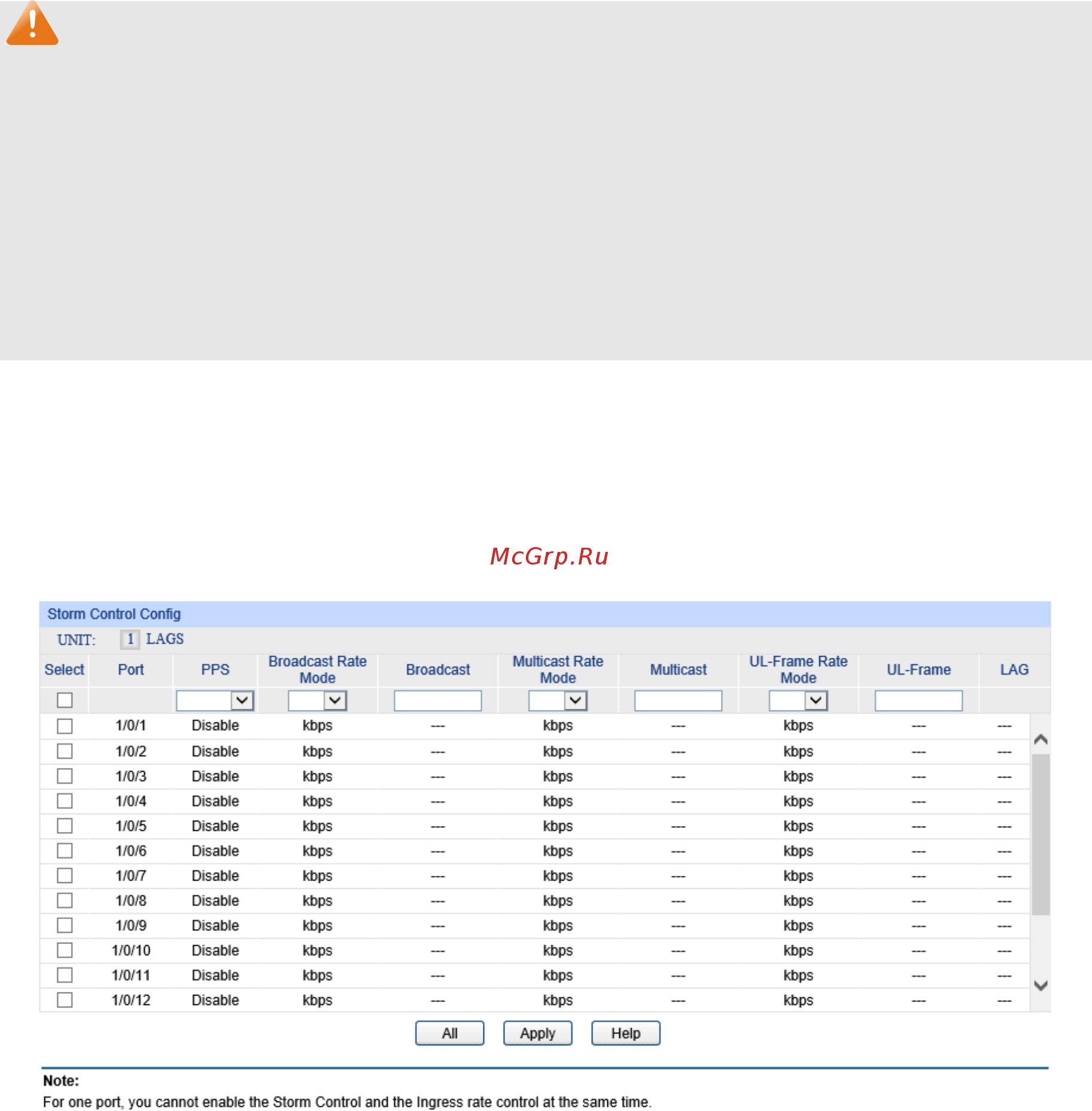 Tp-Link T1700X-16TS V1 [178/281] Storm control