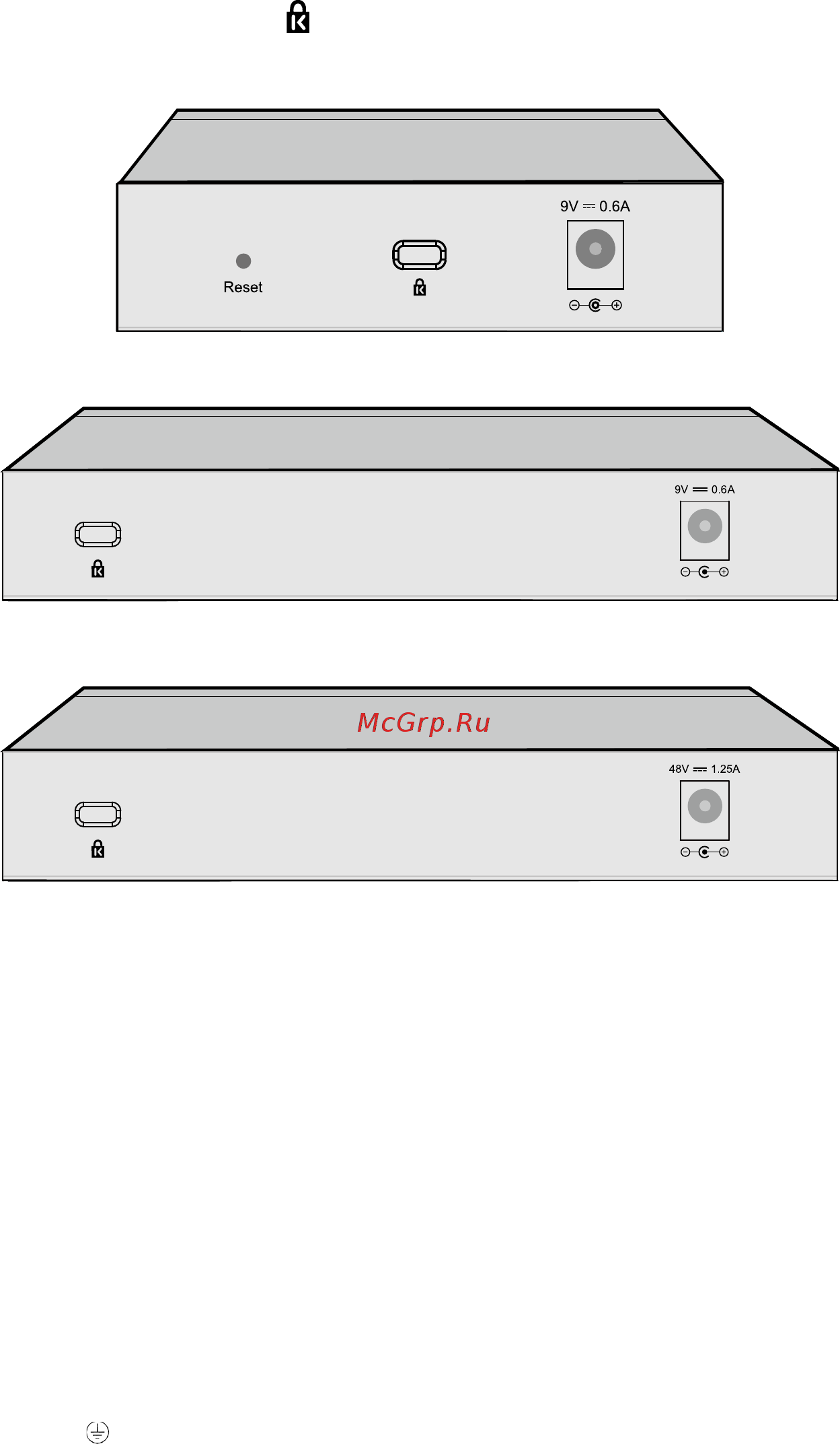 Tp-Link TL-SG108PE [15/48] Rear panel