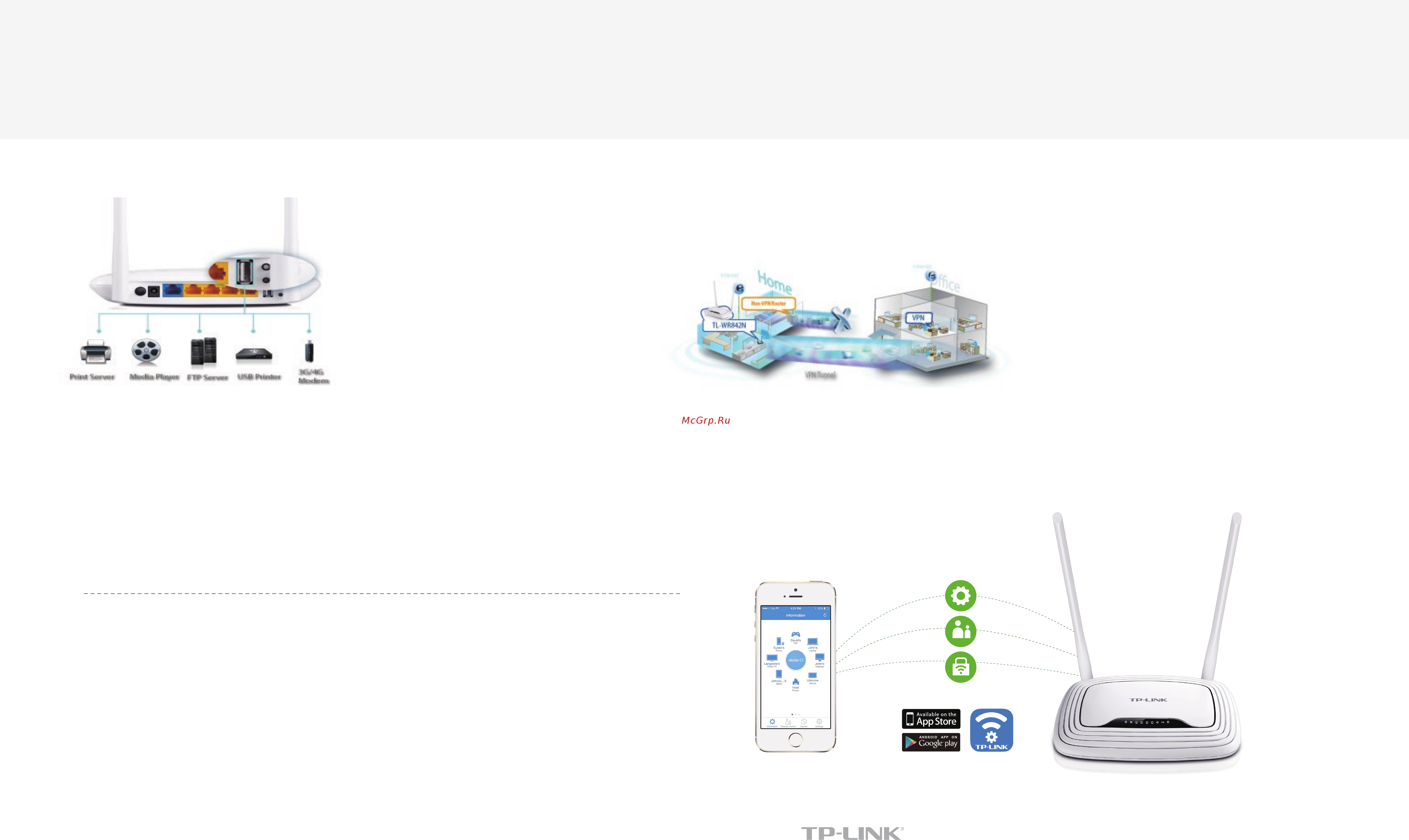 Tp-Link TL-WR842N [3/6] Versatile usb sharing
