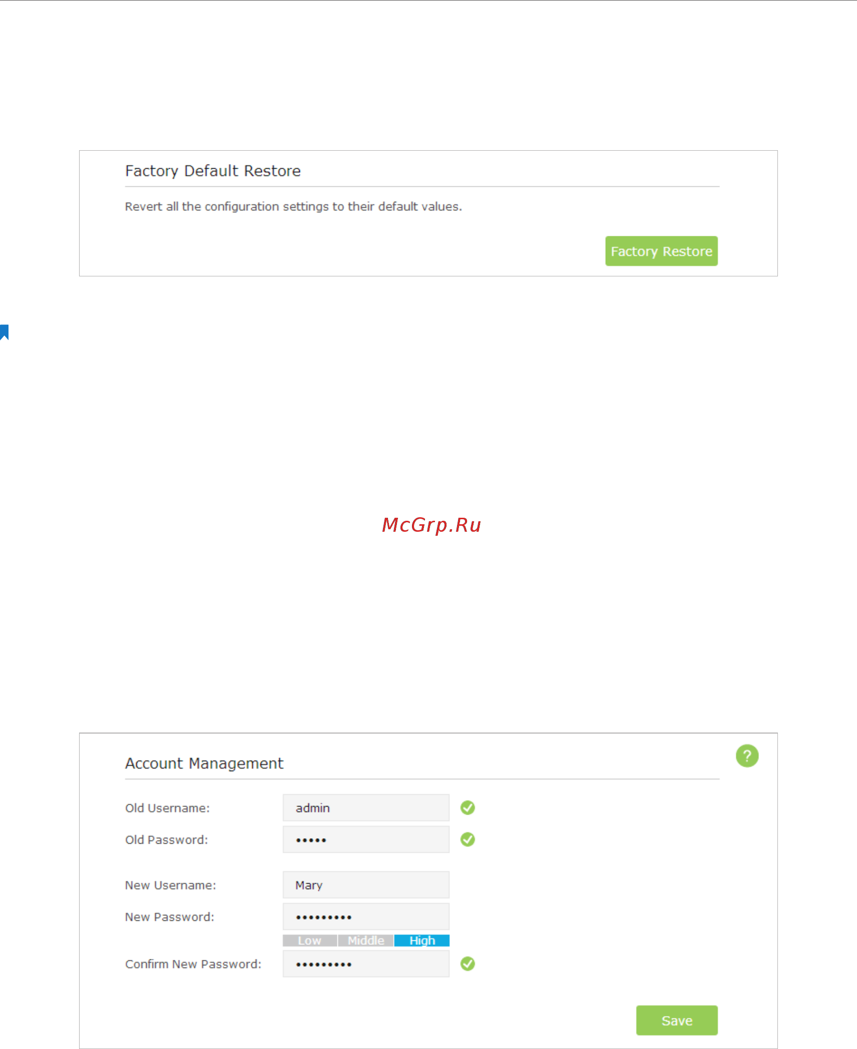 Tp-Link Archer C9 [91/119] Change the administrator account