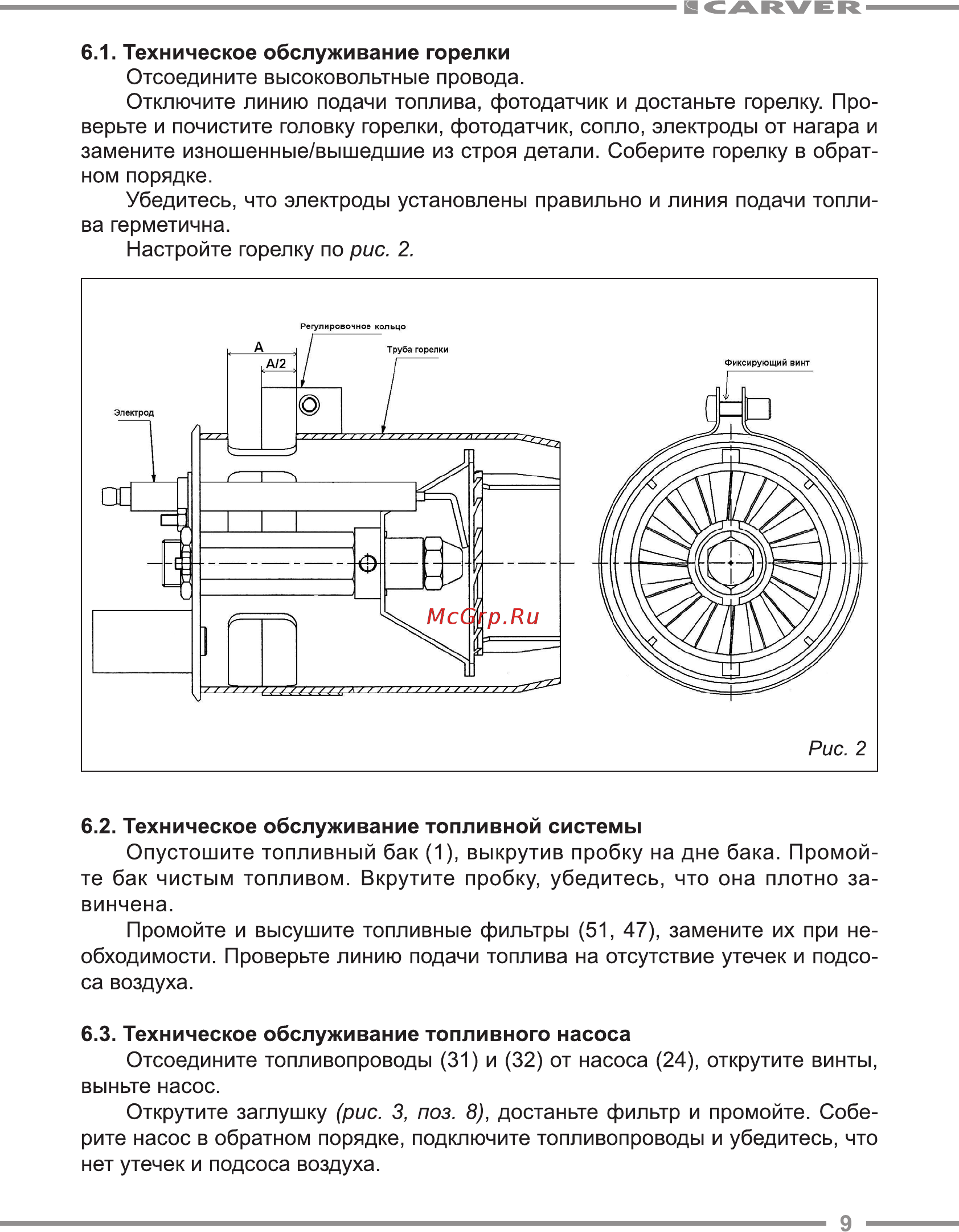 Парма ТПД-80Н Руководство по эксплуатации онлайн [9/20] 174385