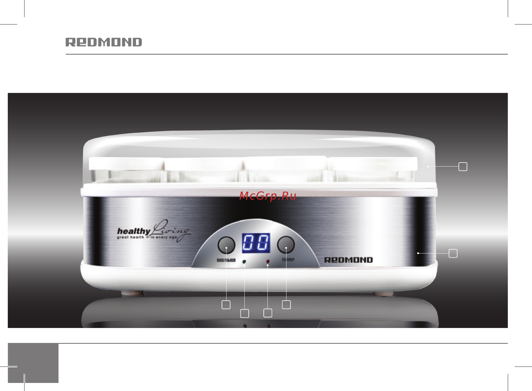 Redmond RF-505 [14/28] Устройство модели